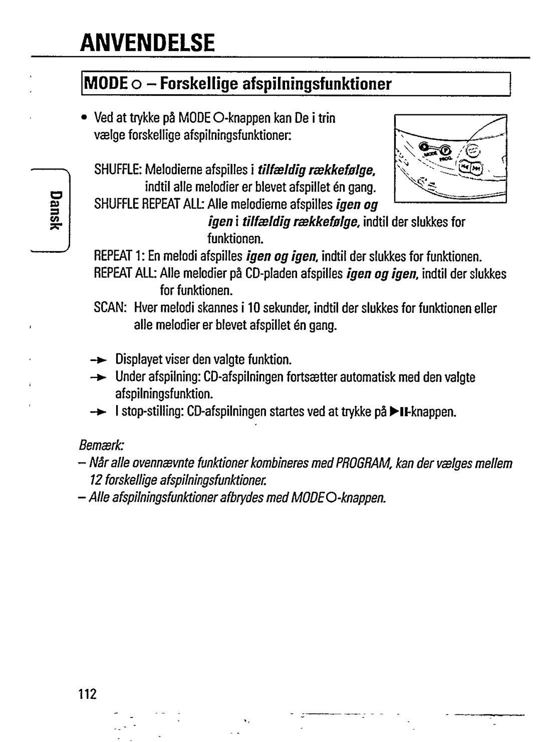 Philips AZ7372 manual 