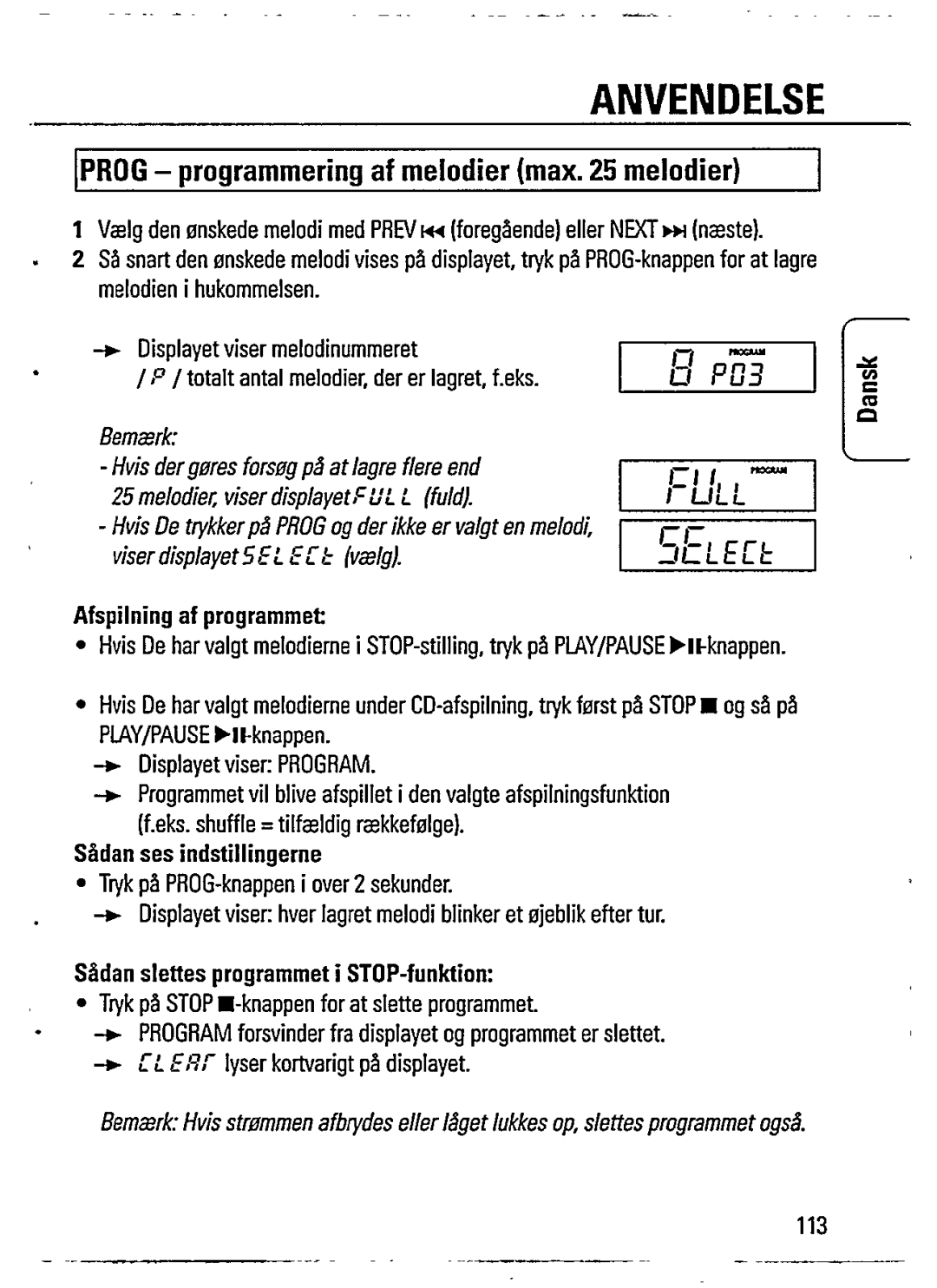 Philips AZ7372 manual 