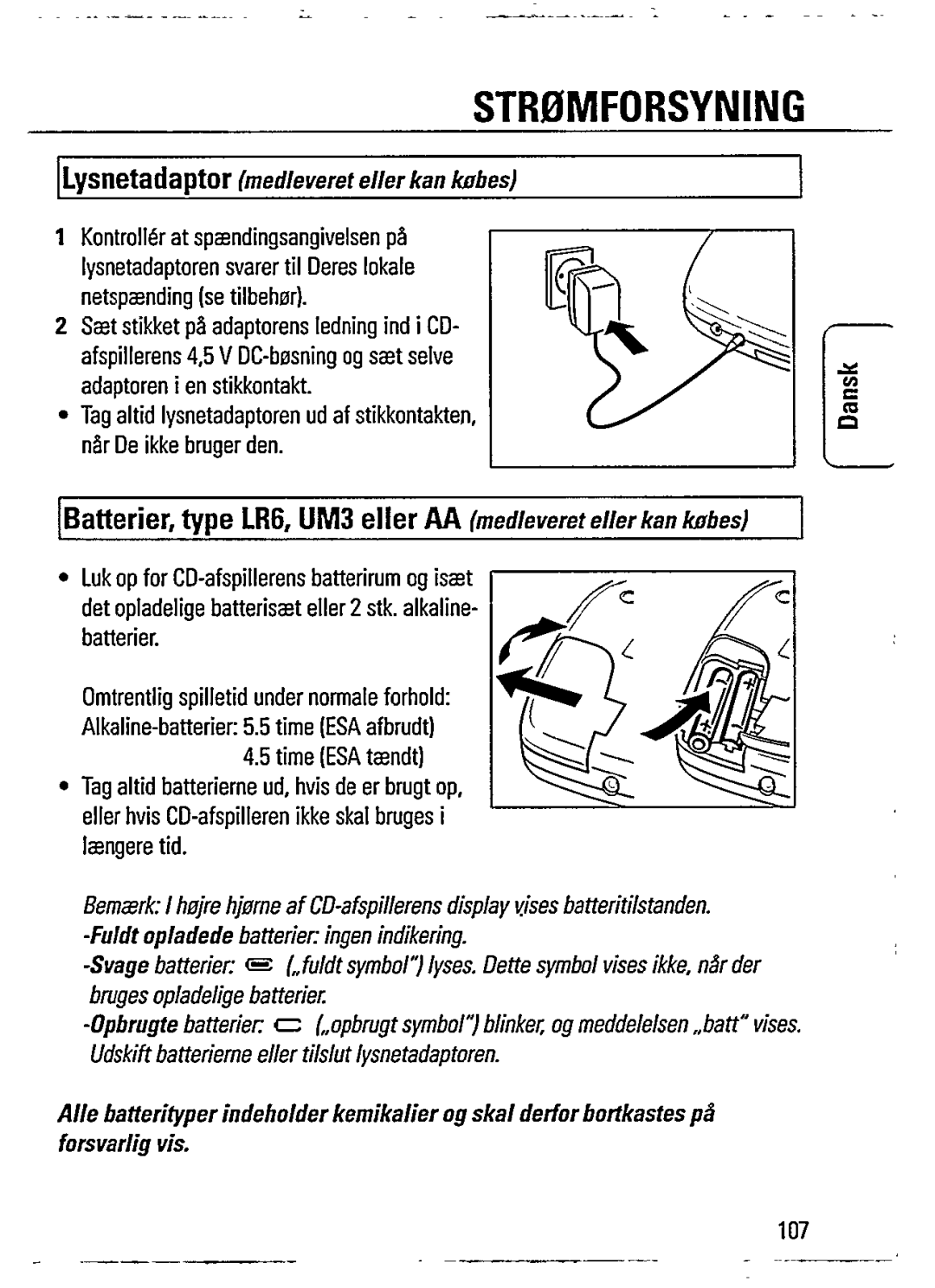 Philips AZ7372 manual 