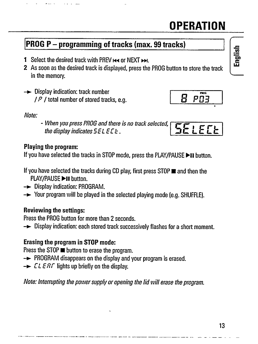 Philips AZ7382/11 manual 