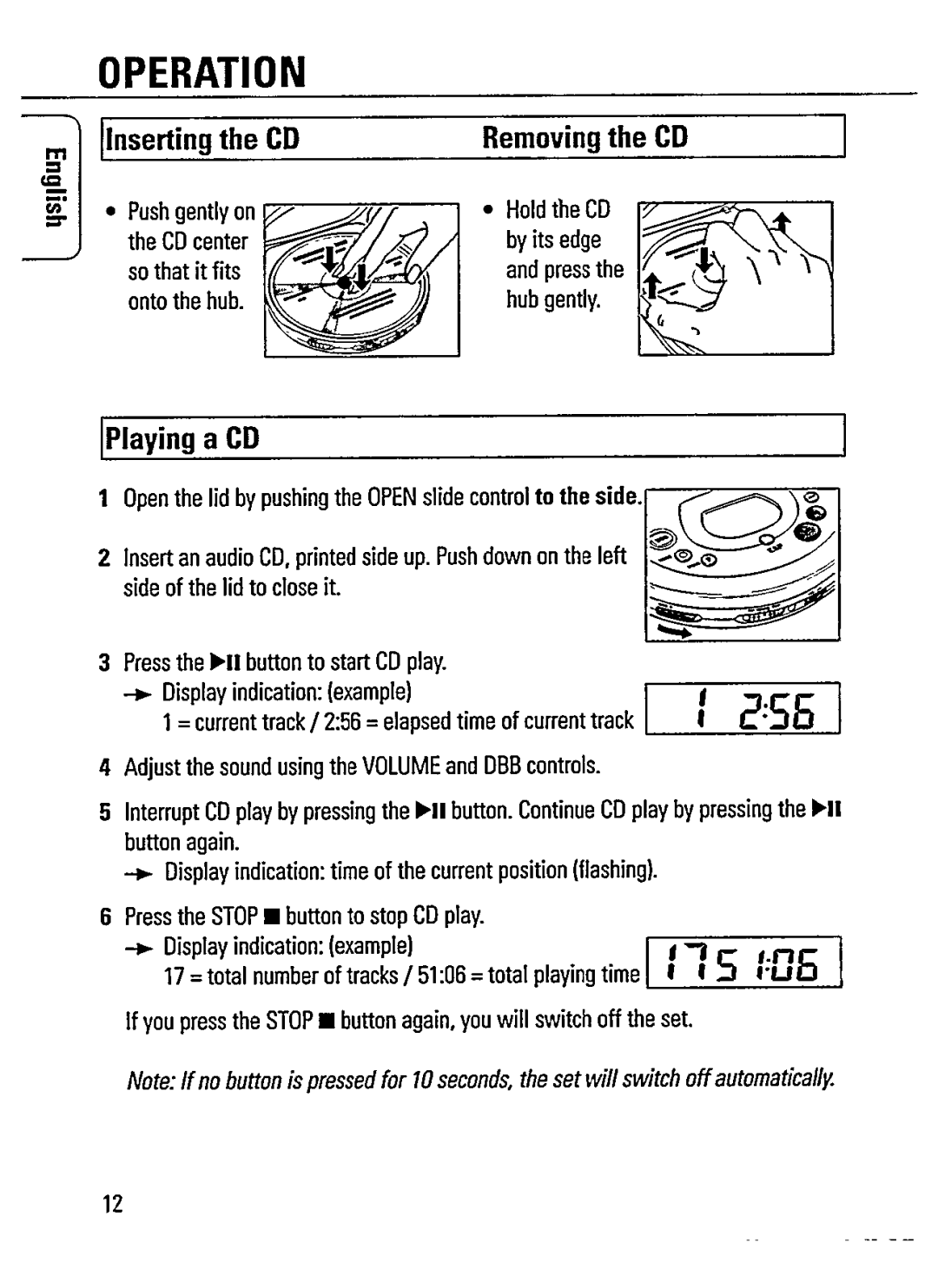 Philips AZ7383/01 manual 