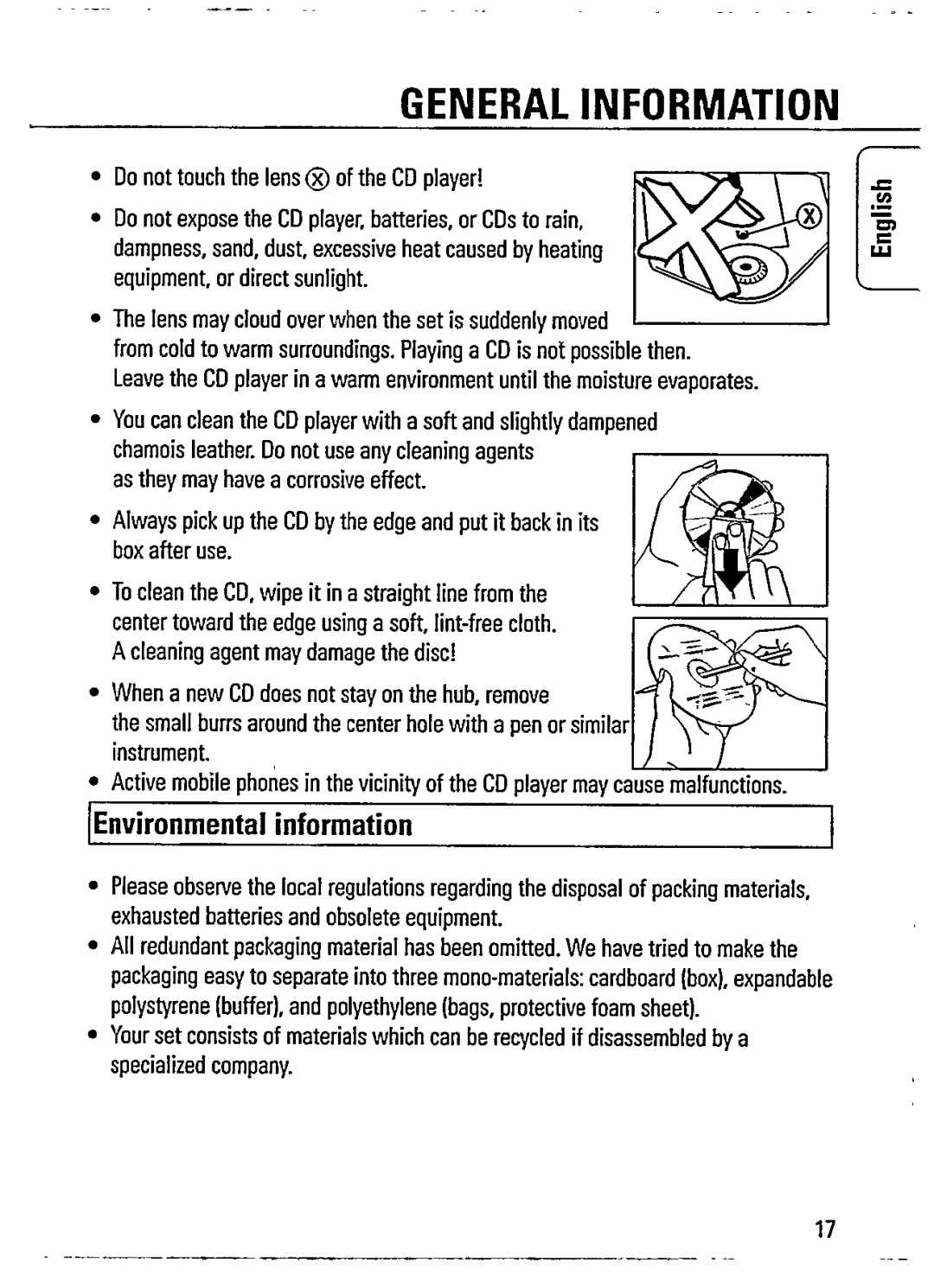 Philips AZ7383/01 manual 