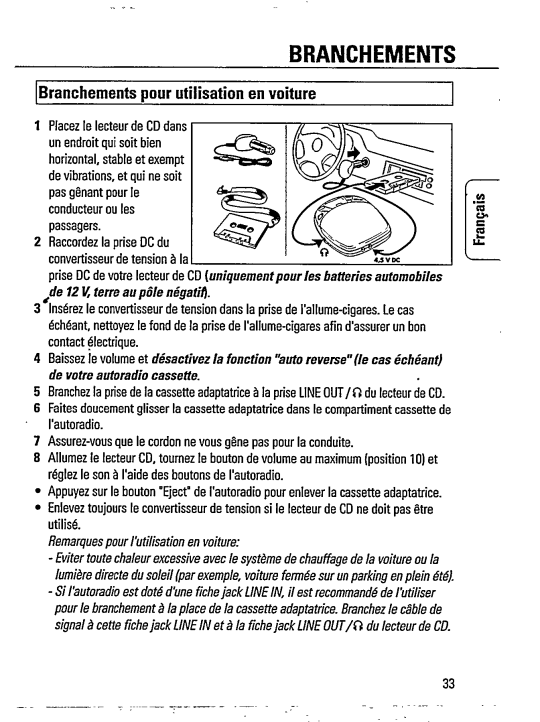 Philips AZ7433 manual 