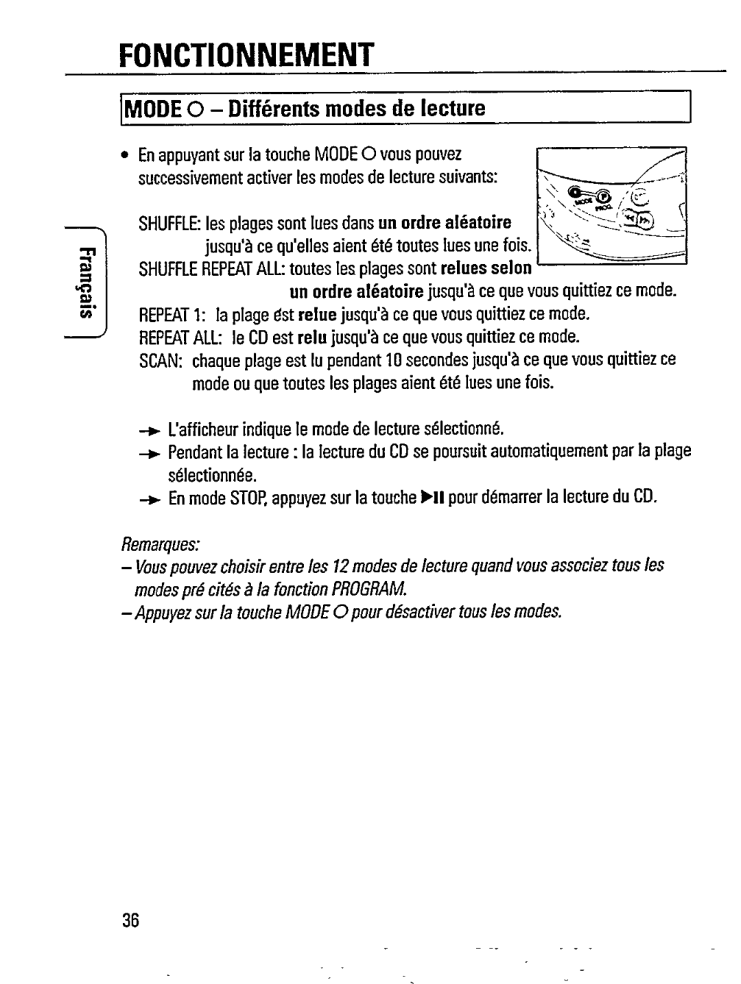 Philips AZ7433 manual 