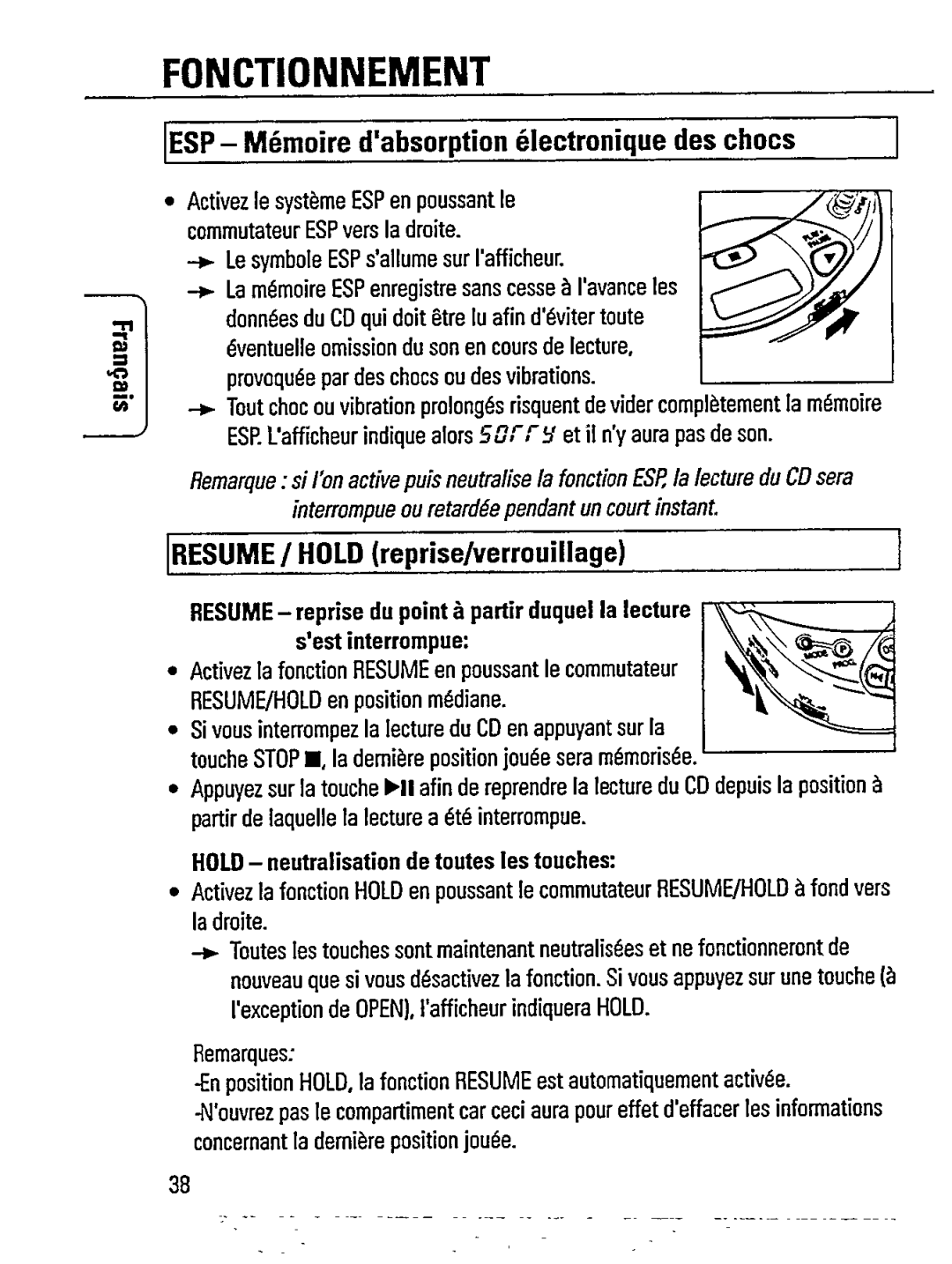 Philips AZ7433 manual 