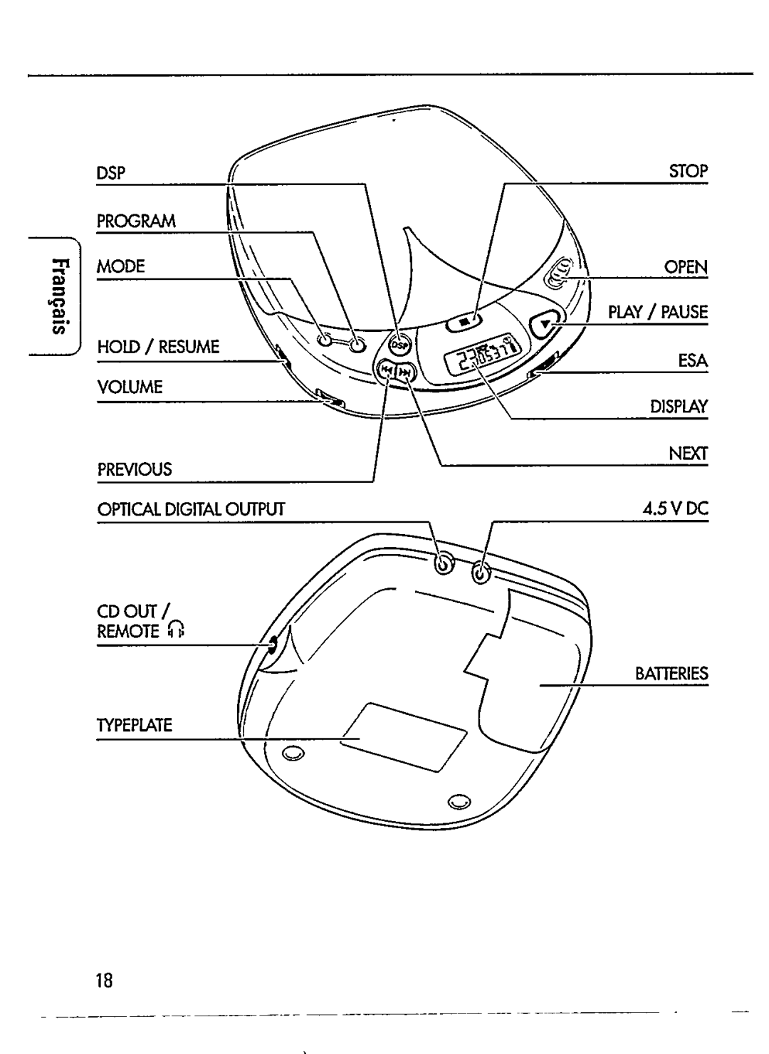 Philips AZ7462/00S manual 