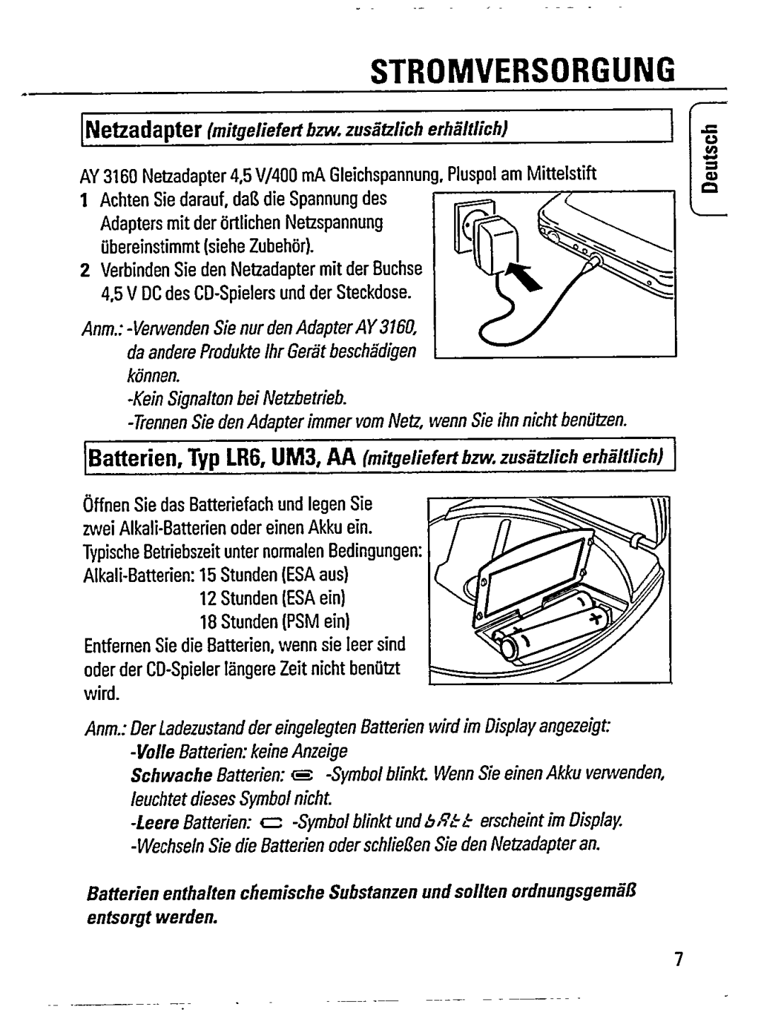 Philips AZ7894/11 manual 