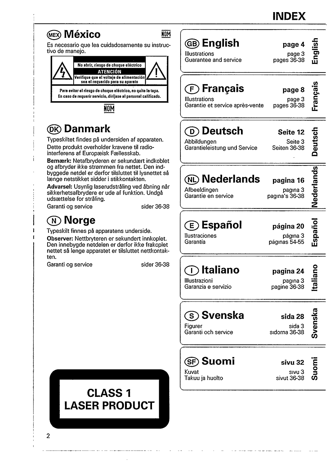 Philips AZ8020, AZ 8022 manual 