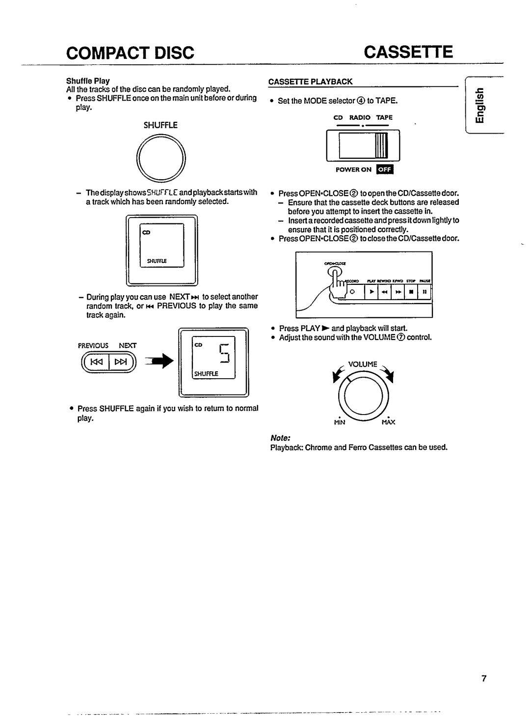 Philips AZ8040/21, AZ8040/20 manual 