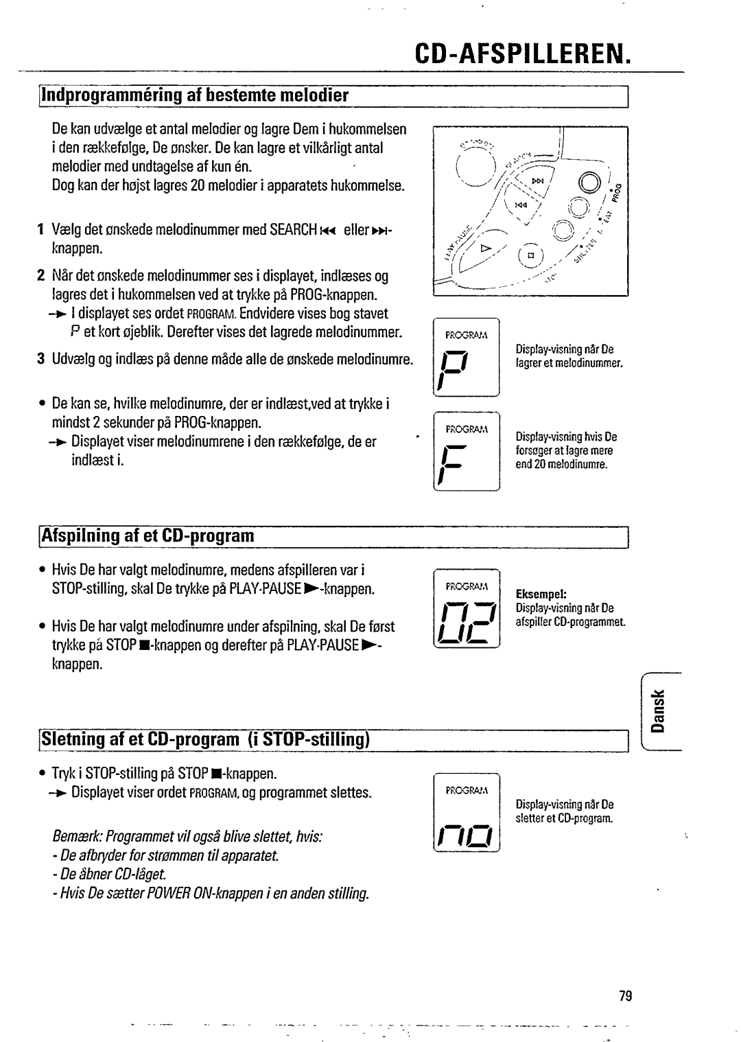 Philips AZ8052 manual 