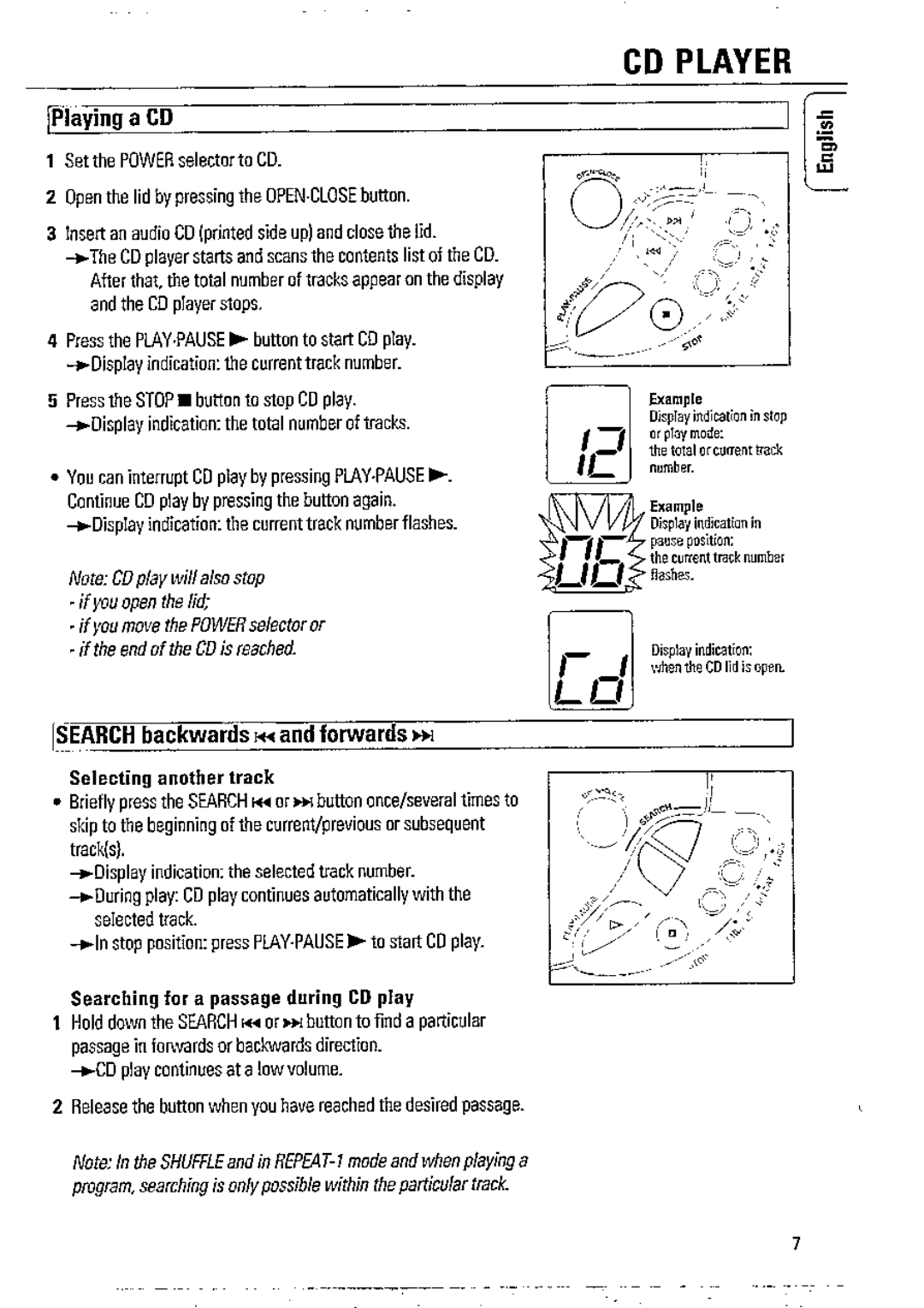 Philips AZ8075 manual 
