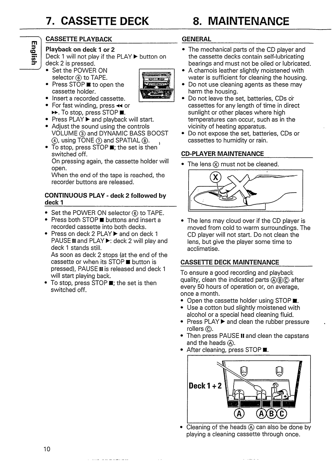 Philips AZ8352/05 manual 