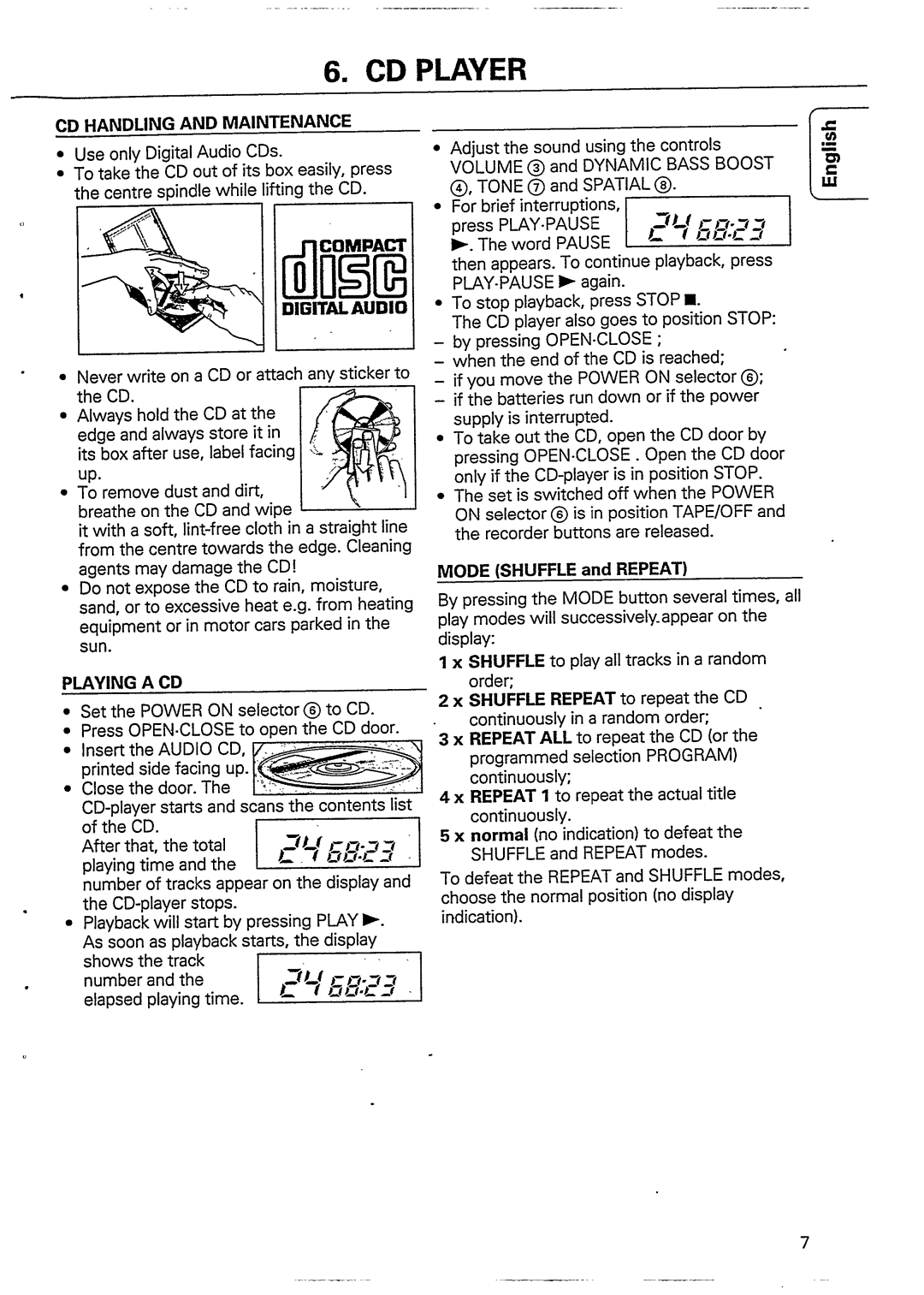 Philips AZ8352/05 manual 