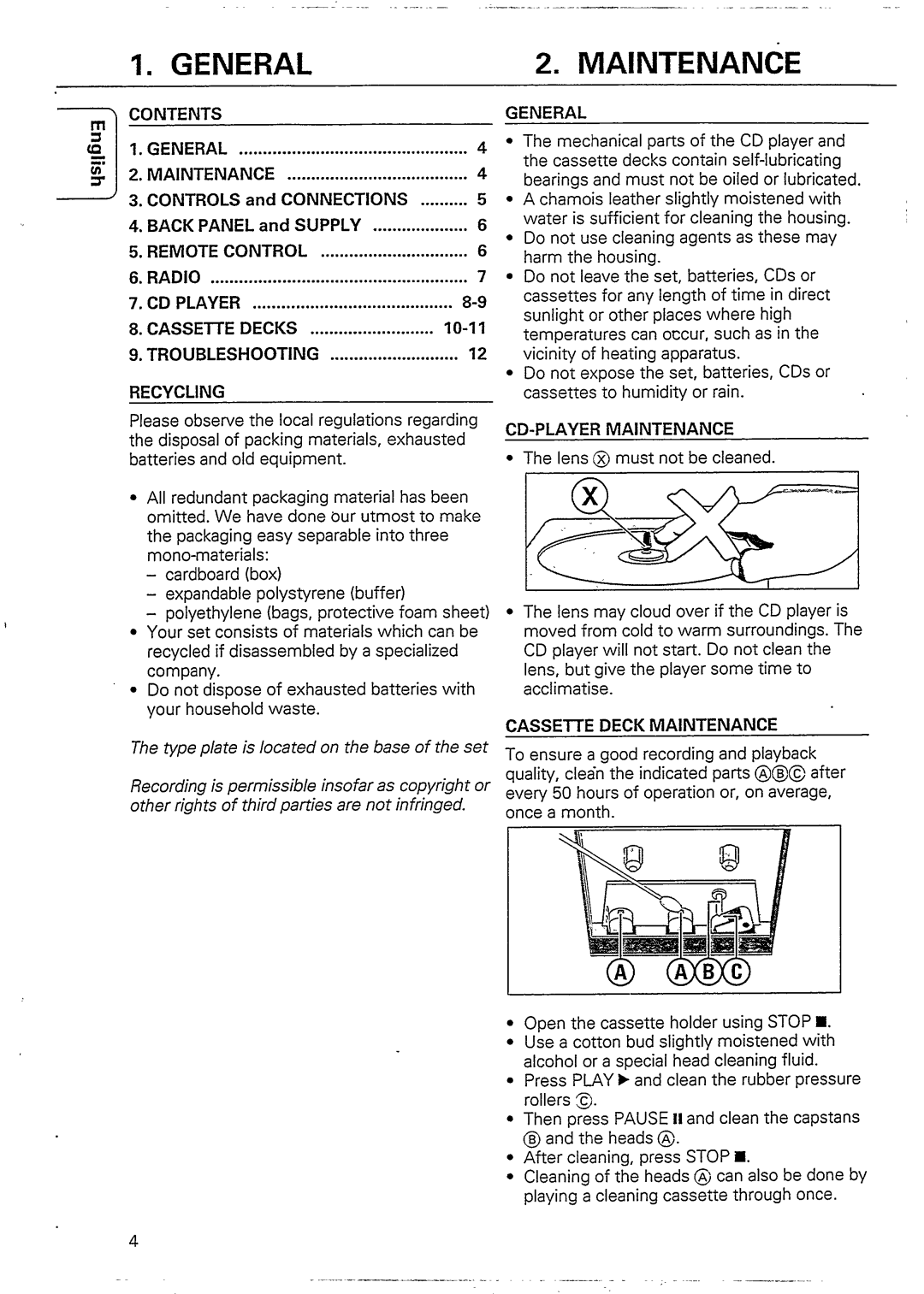 Philips AZ8567/05 manual 