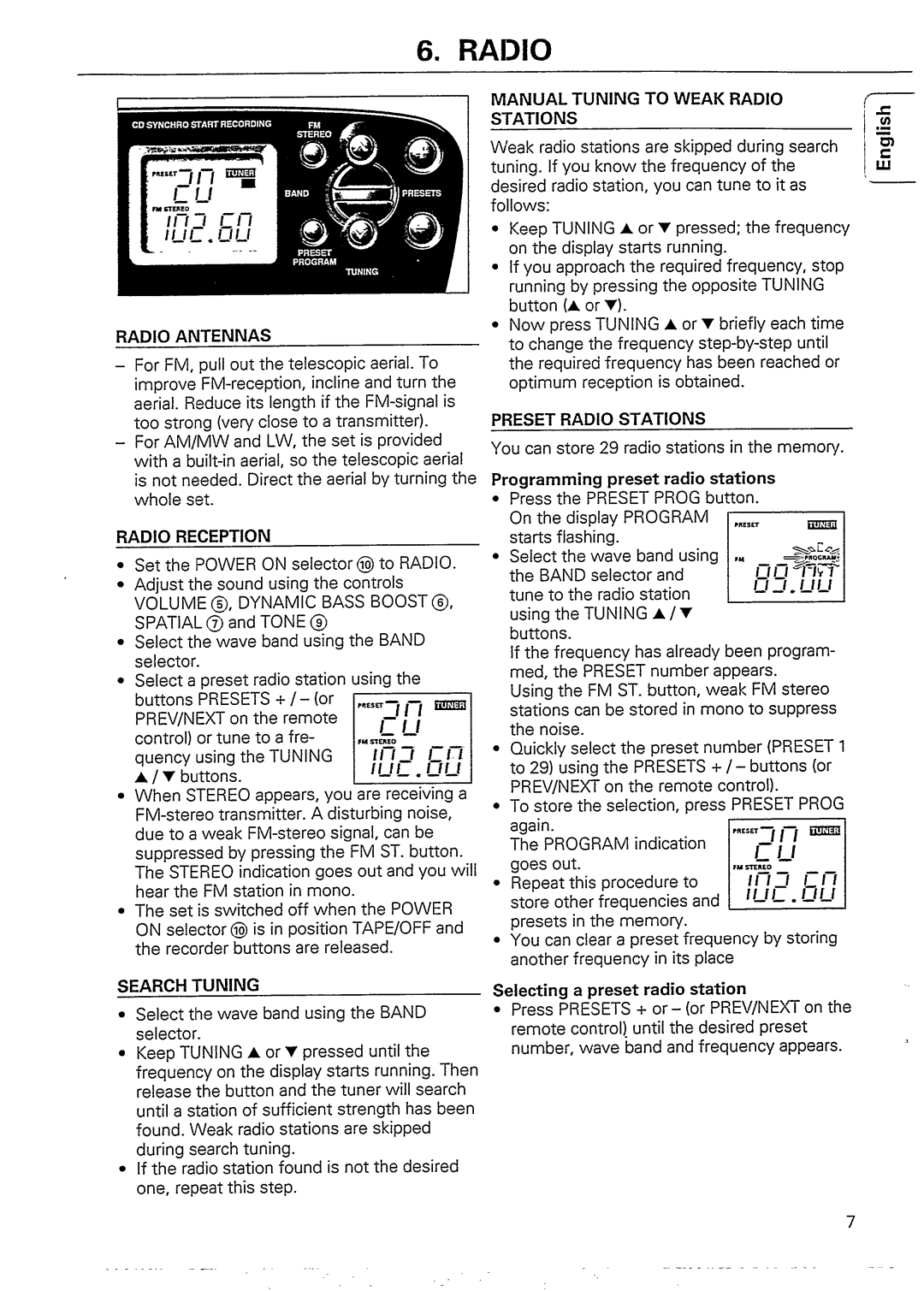 Philips AZ8567/05 manual 