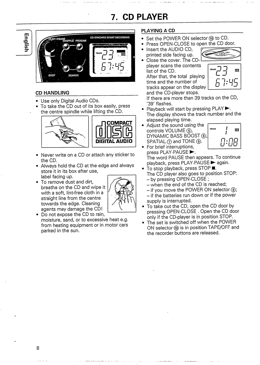 Philips AZ8567/05 manual 