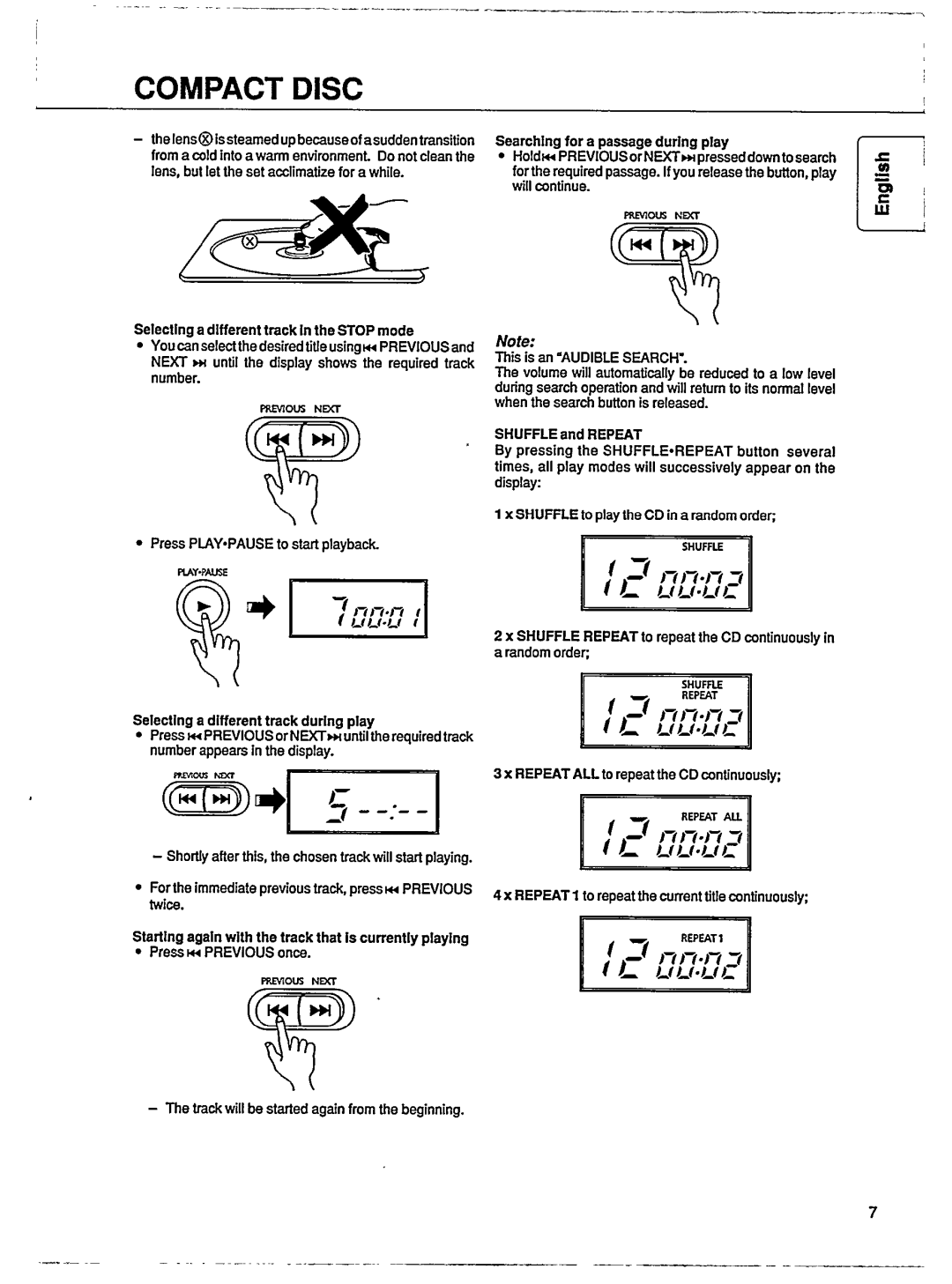 Philips AZ9040/05 manual 