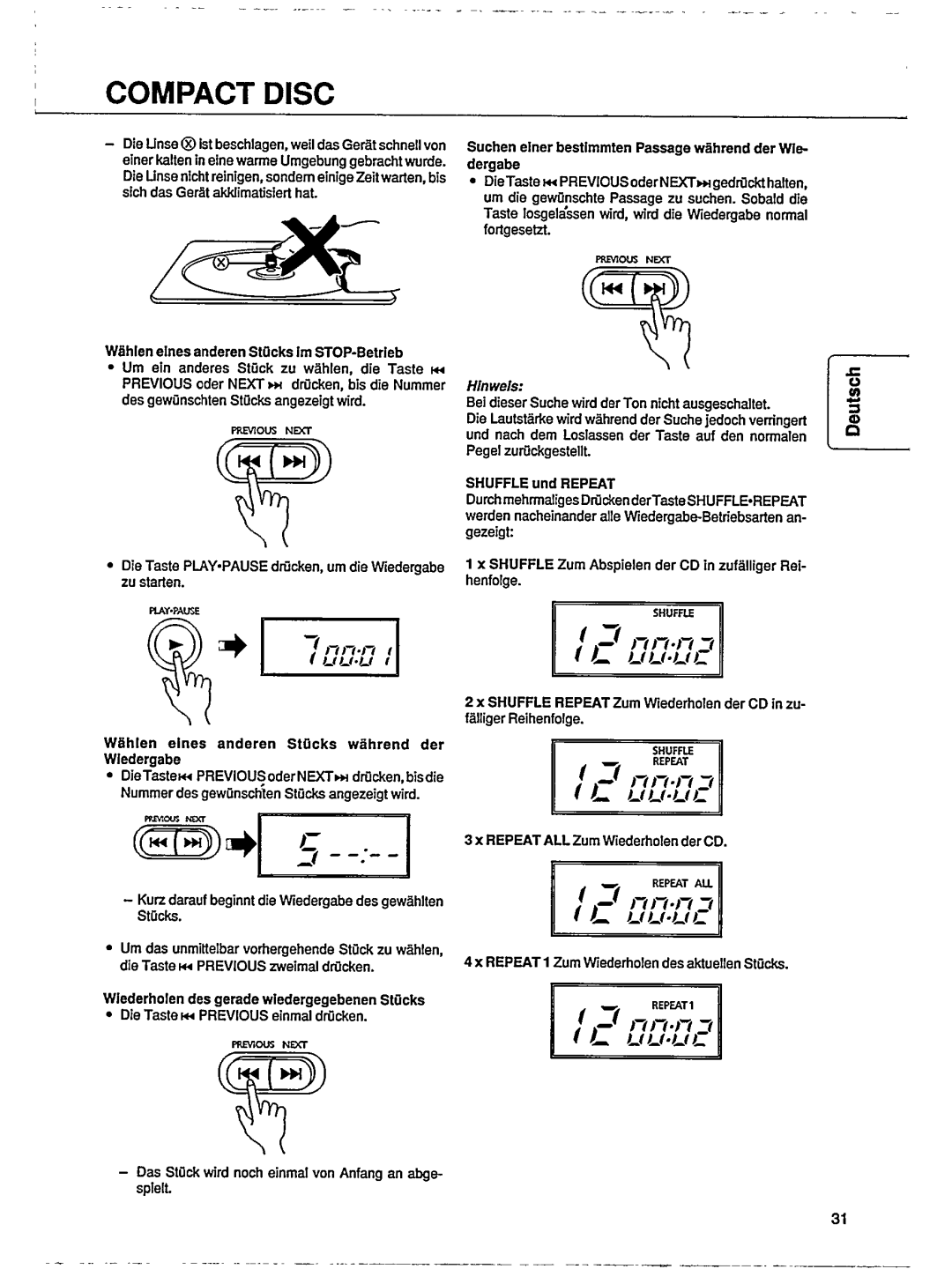 Philips AZ9040 manual 