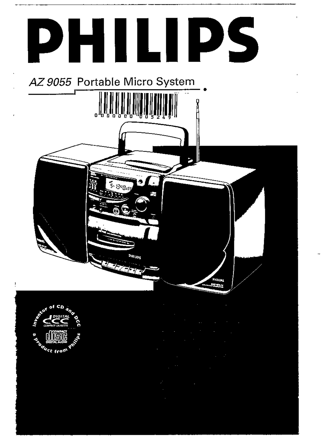 Philips AZ9055 manual 