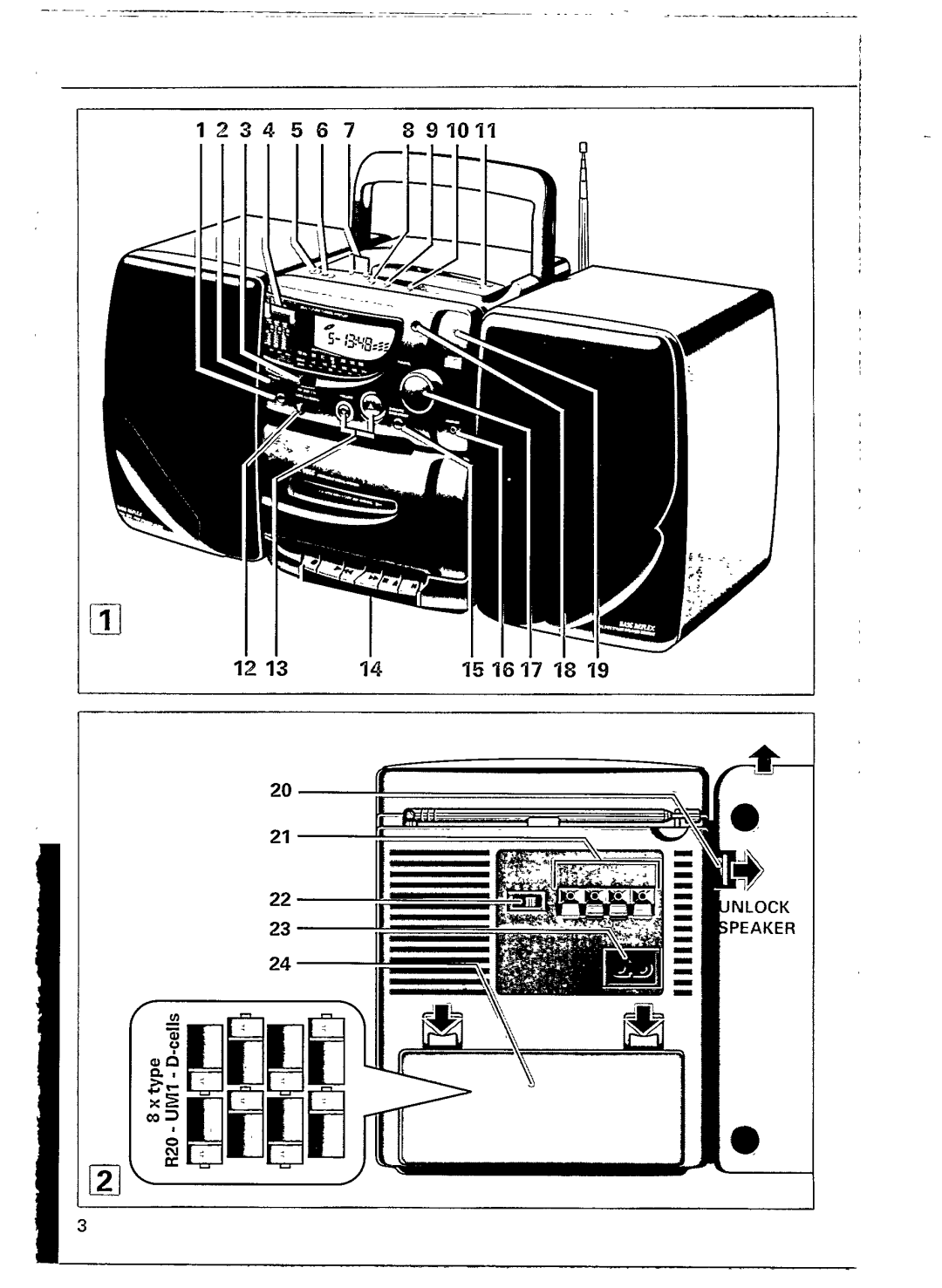 Philips AZ9055 manual 