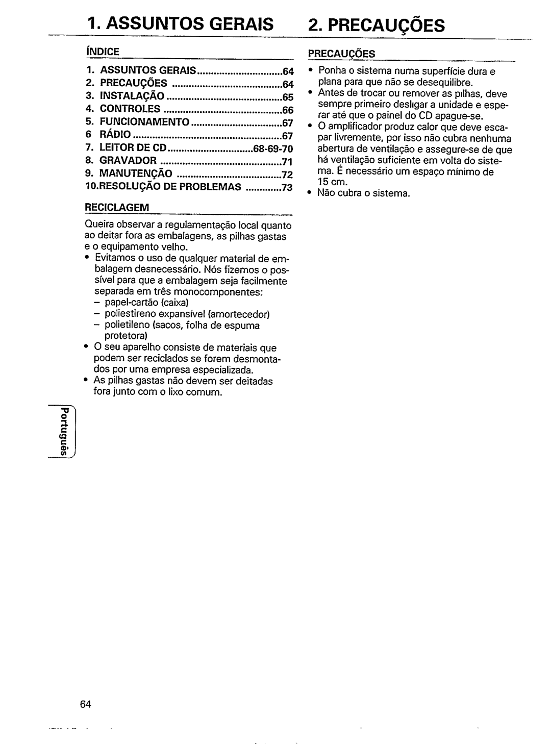 Philips AZ9055 manual 