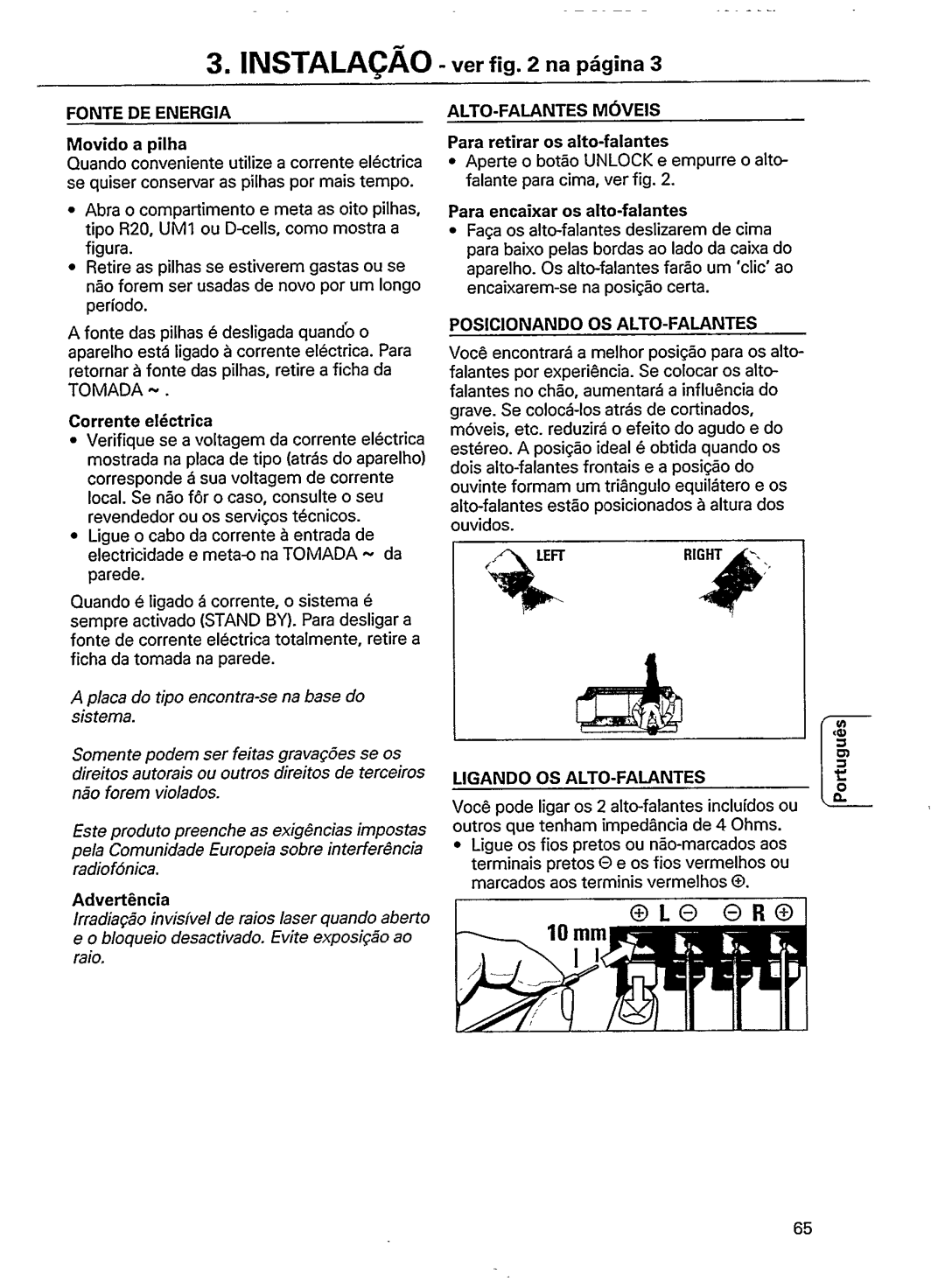Philips AZ9055 manual 