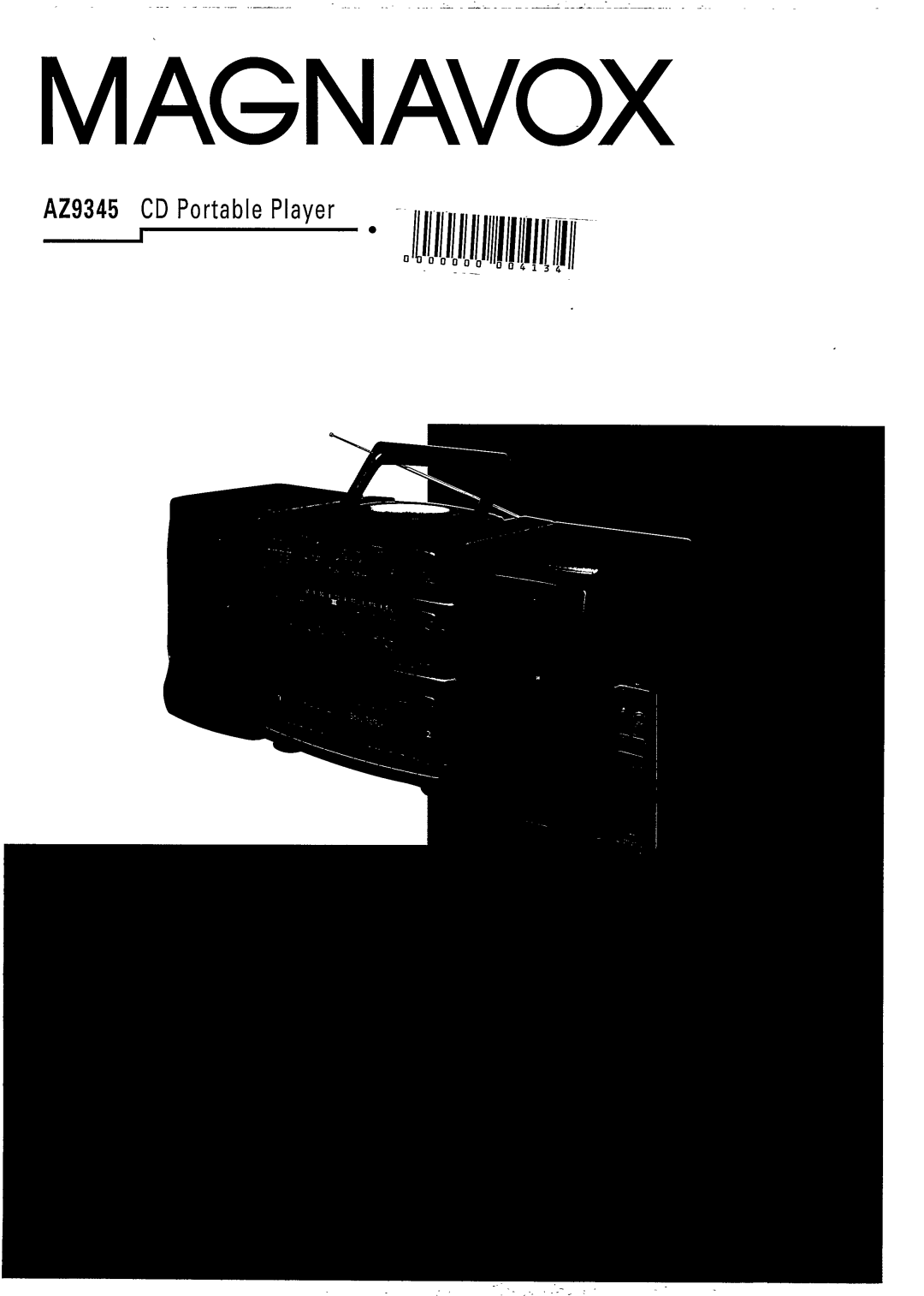 Philips AZ9345 manual 