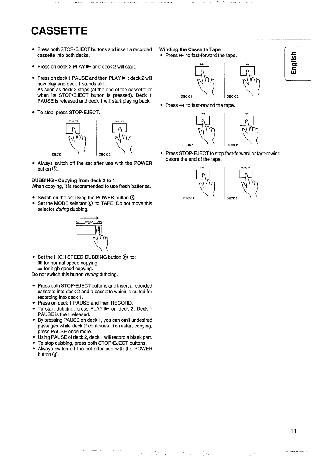 Philips AZ9345 manual 