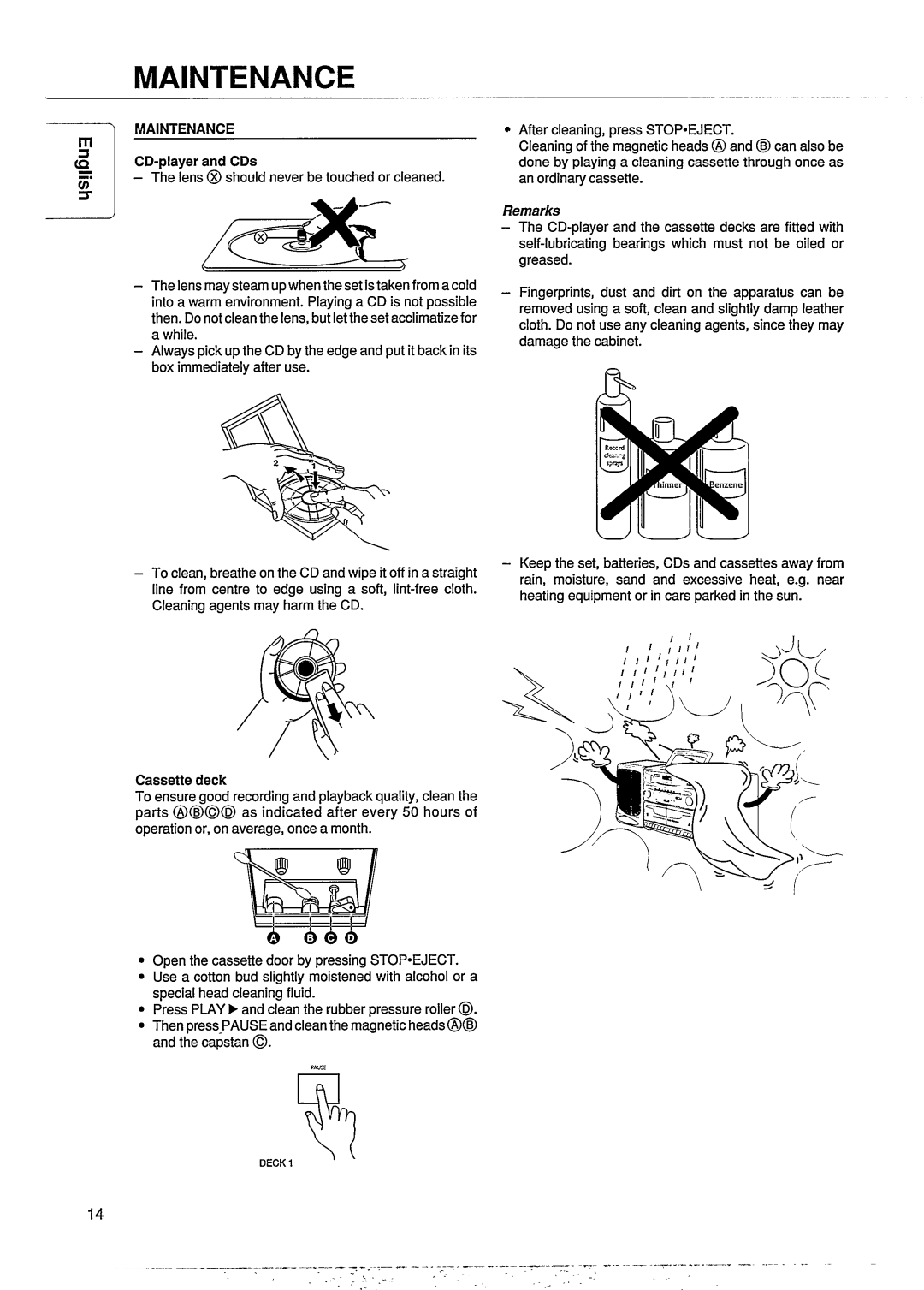 Philips AZ9345 manual 