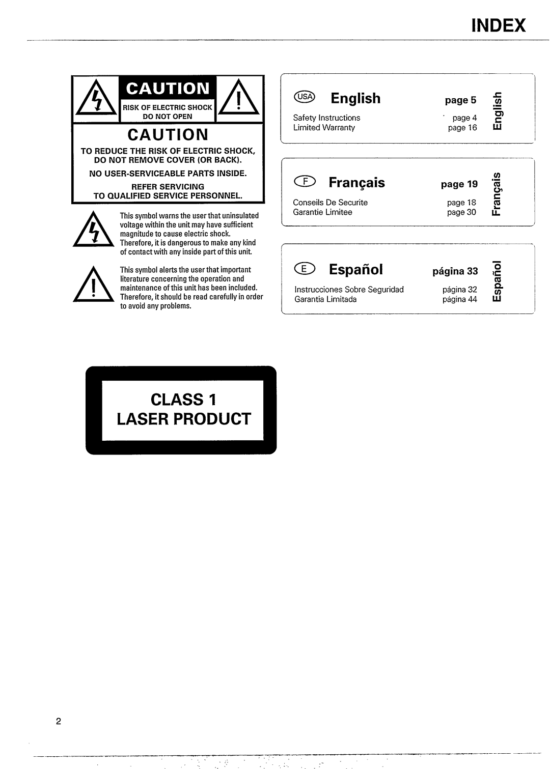 Philips AZ9345 manual 