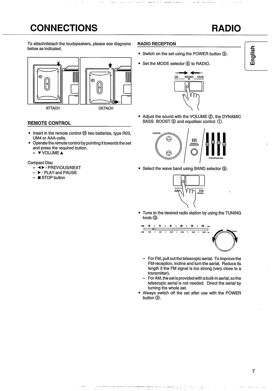 Philips AZ9345 manual 