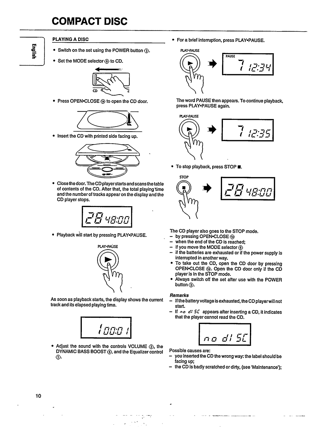 Philips AZ9350/05 manual 