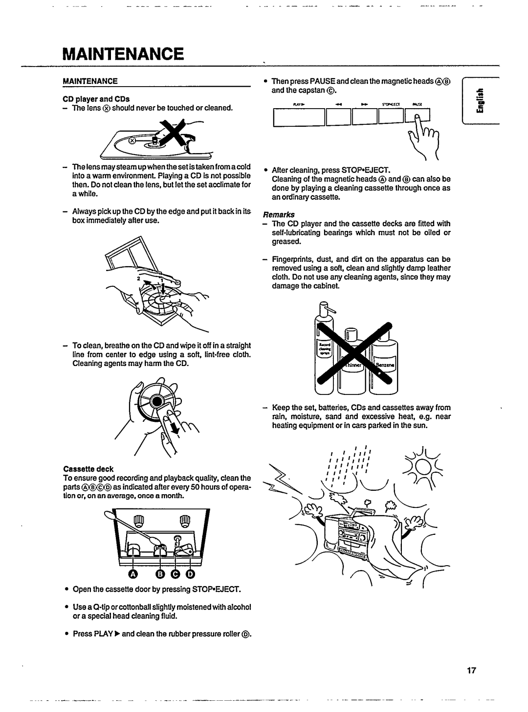 Philips AZ9350/05 manual 