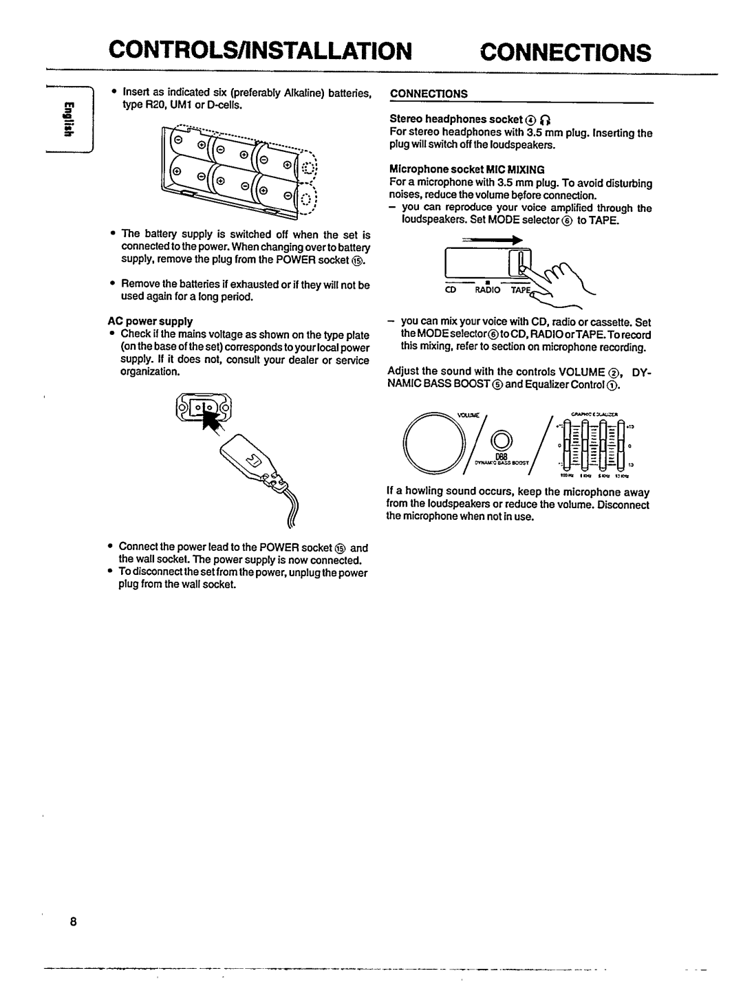 Philips AZ9350/05 manual 