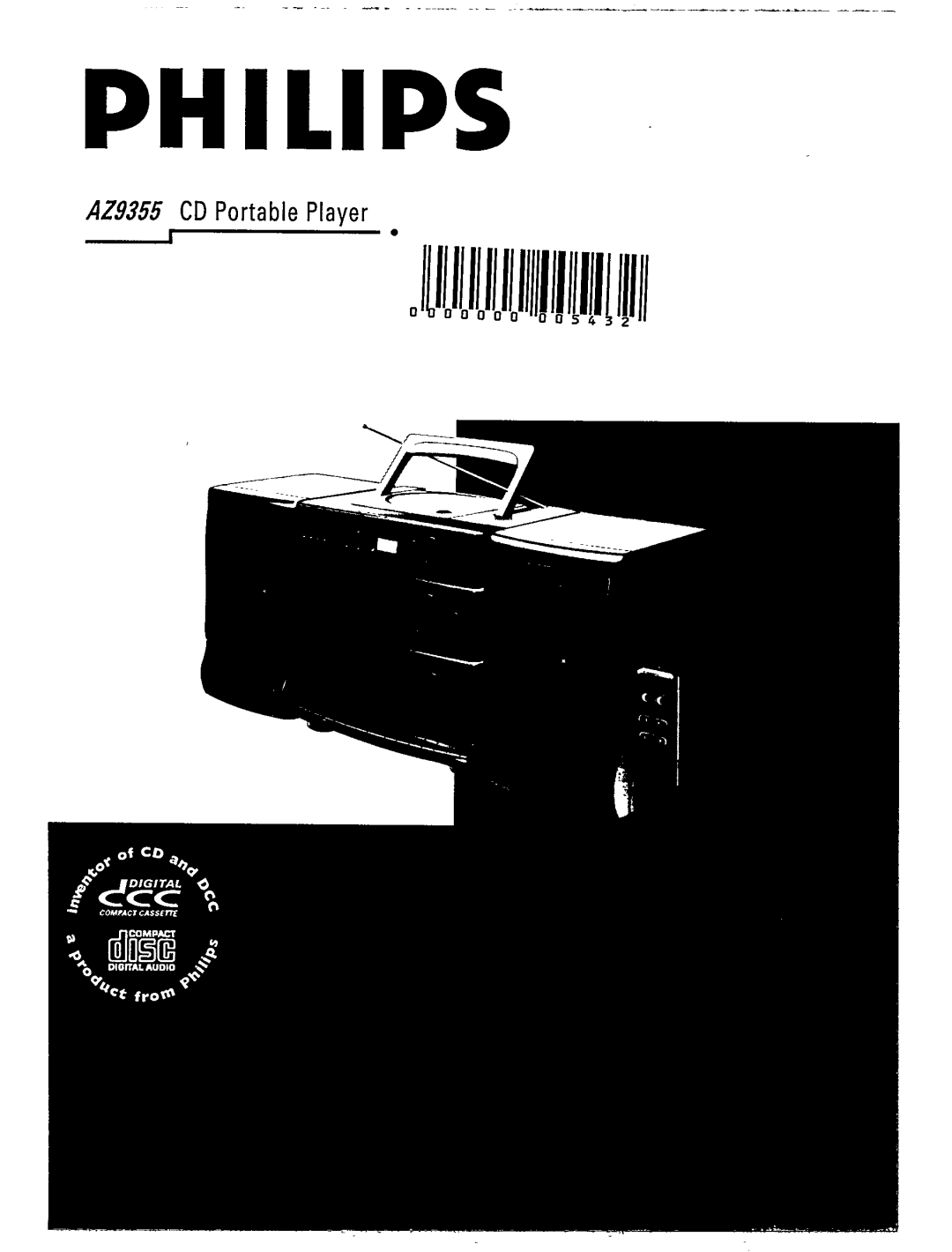 Philips AZ9355/00 manual 