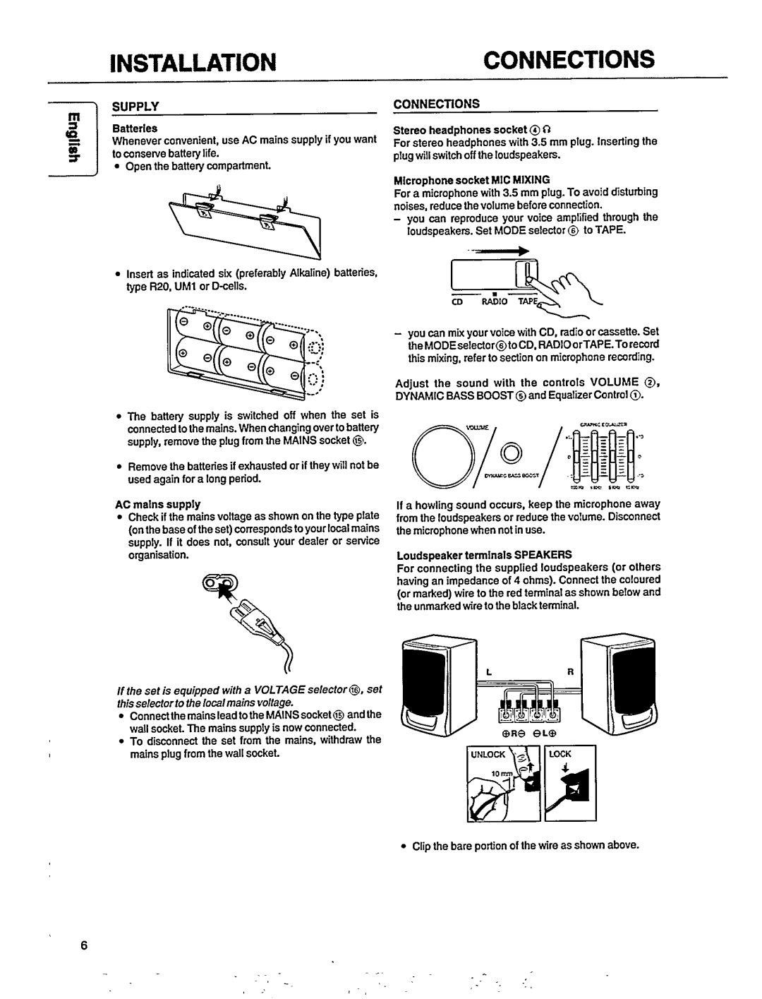 Philips AZ9355/00 manual 