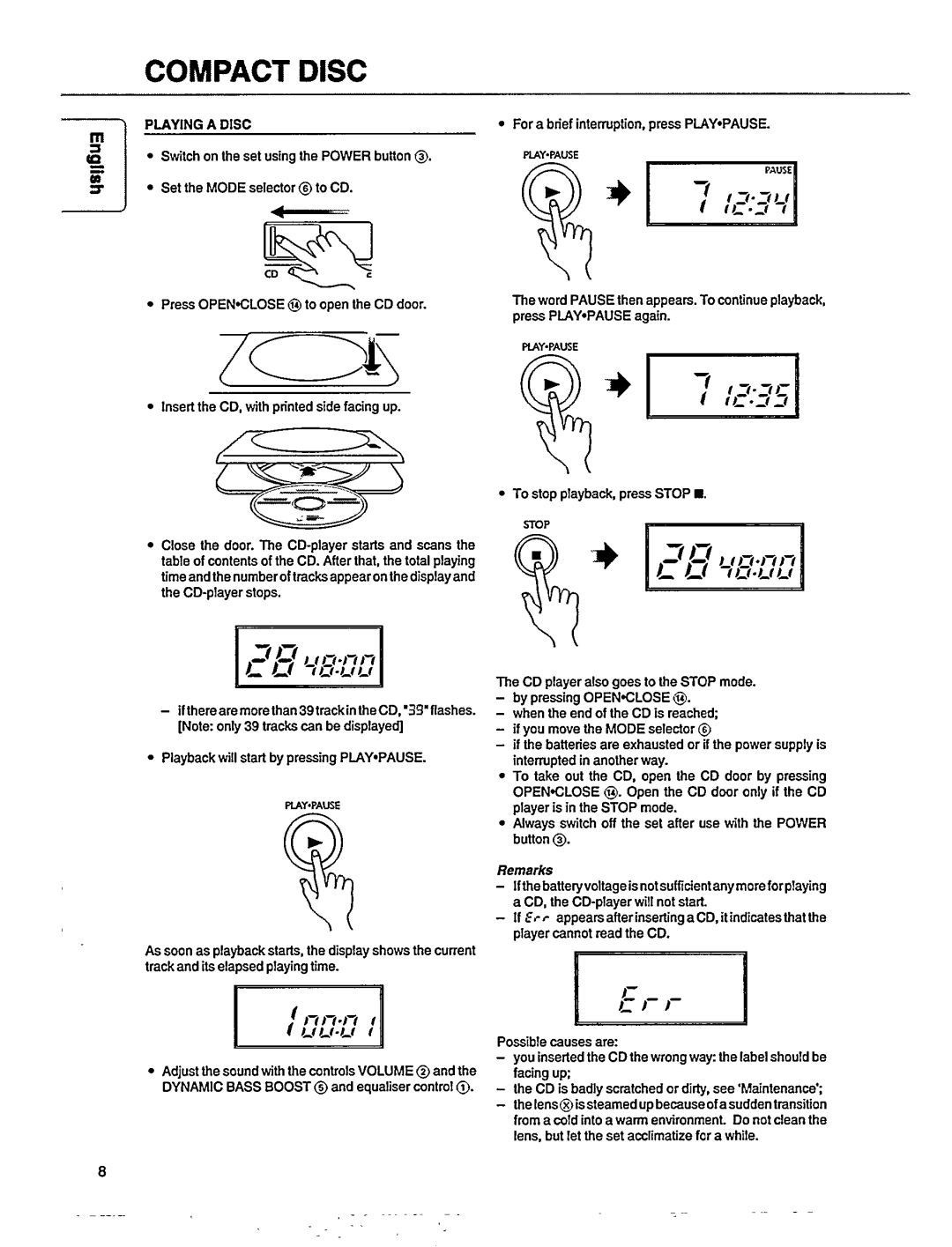 Philips AZ9355/00 manual 