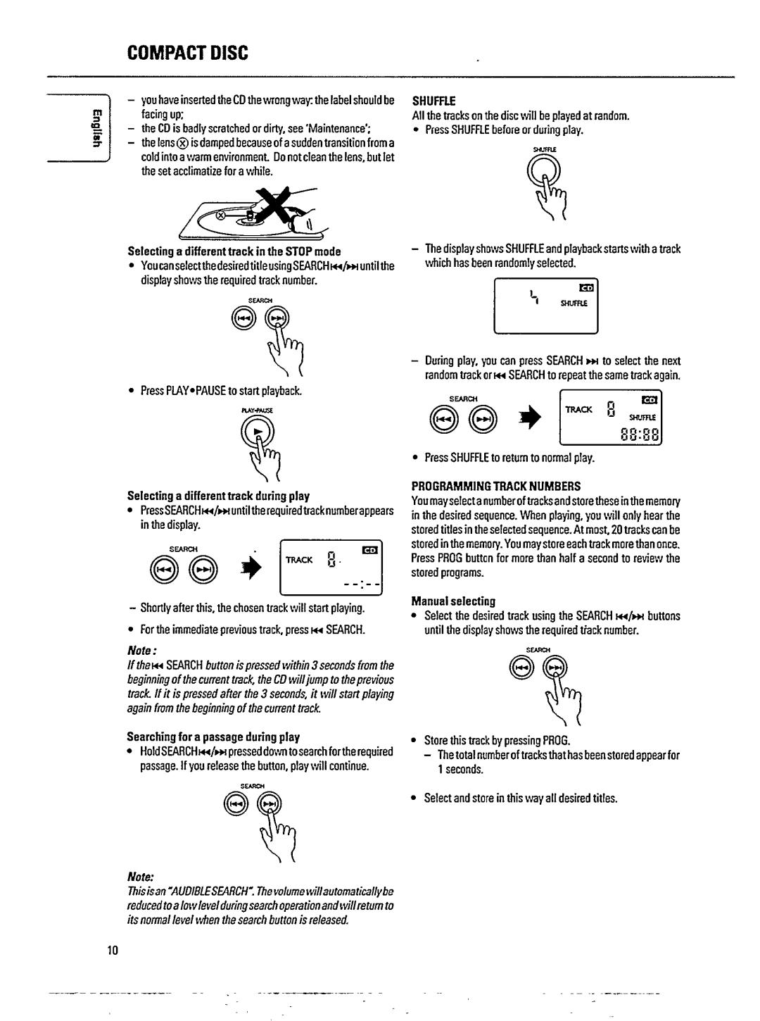 Philips AZ9555/00 manual 