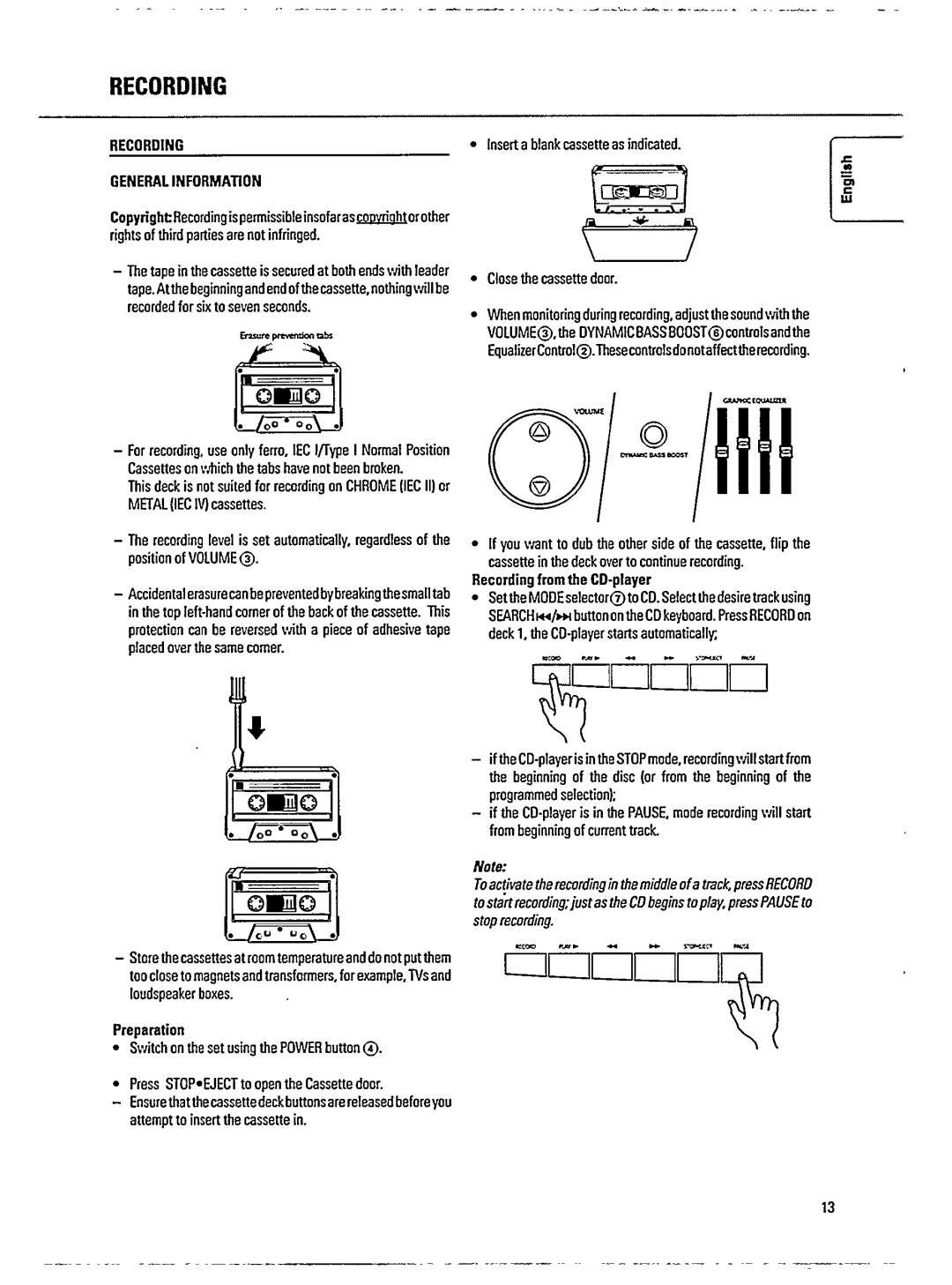 Philips AZ9555/00 manual 