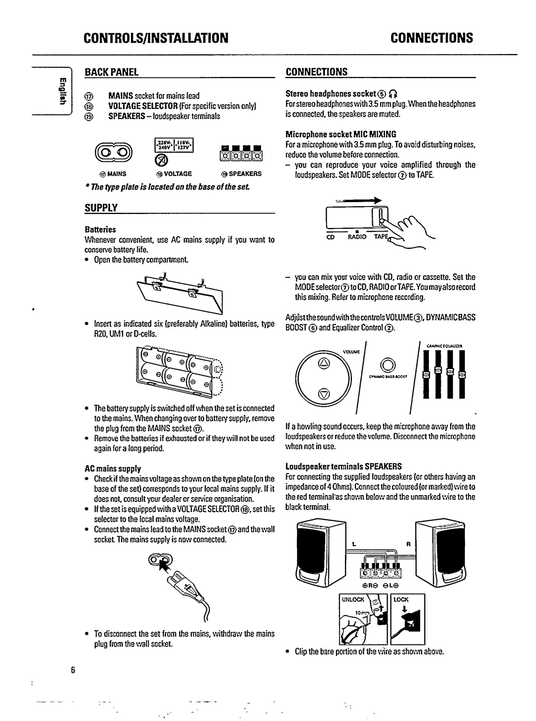 Philips AZ9555/00 manual 