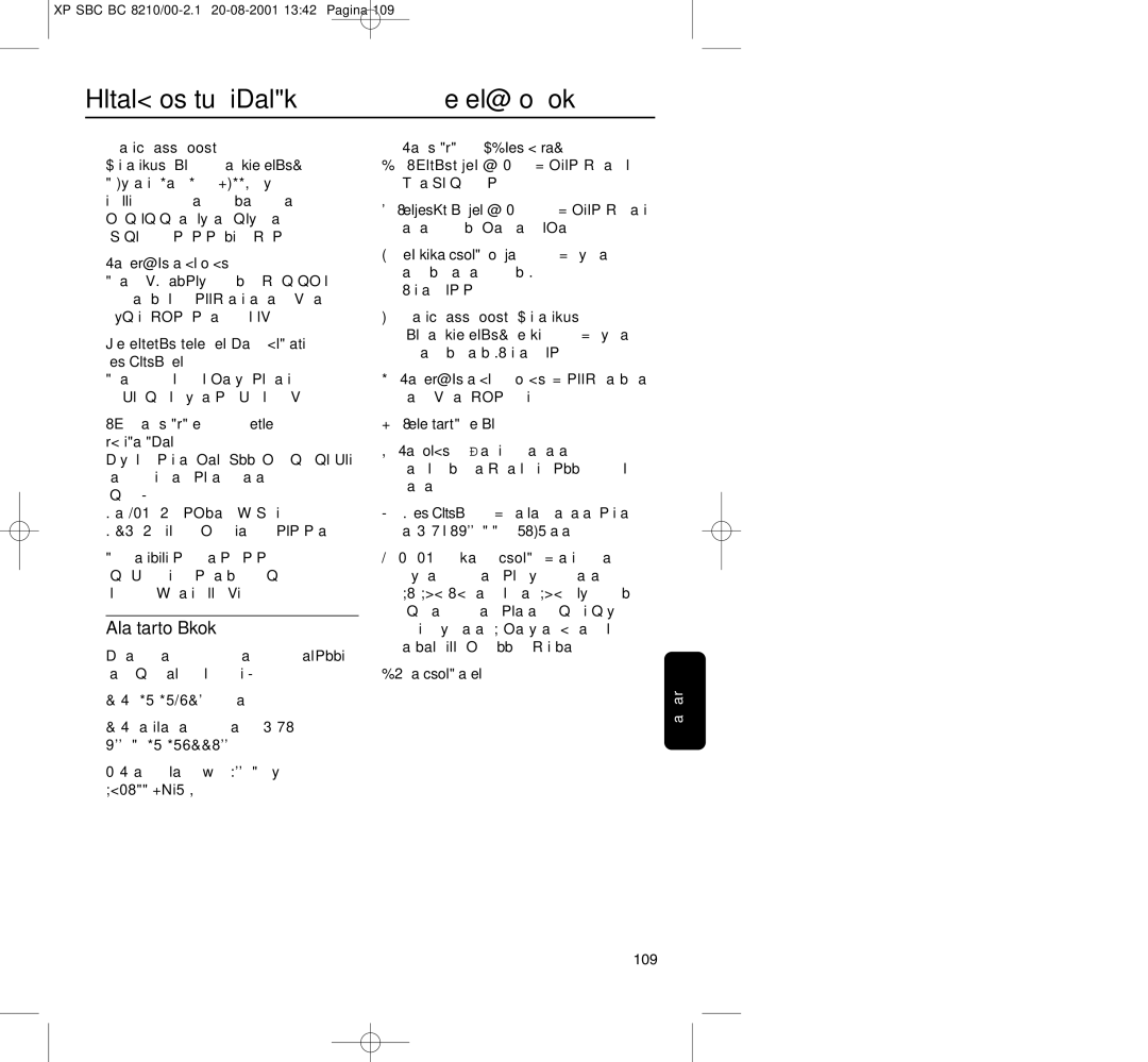 Philips BC8210 manual Általános tudnivalók, Kezelőgombok, Alaptartozékok 