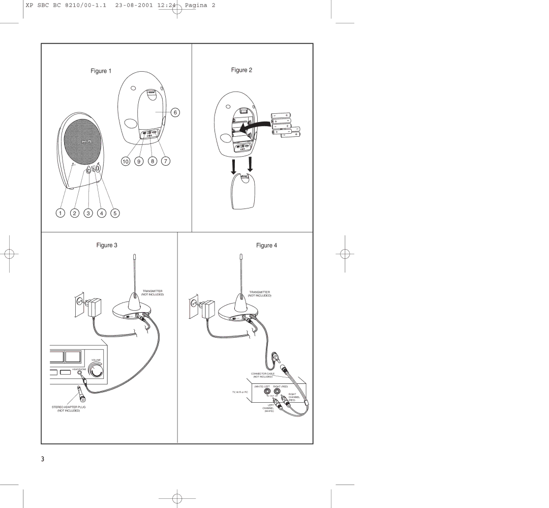 Philips BC8210 manual Pagina 