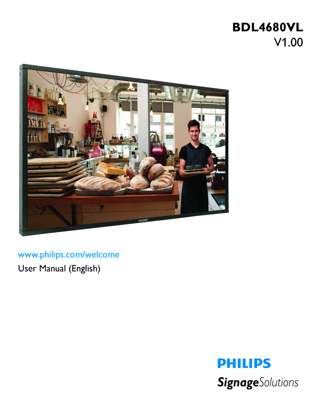 Philips BDL4680VL user manual 