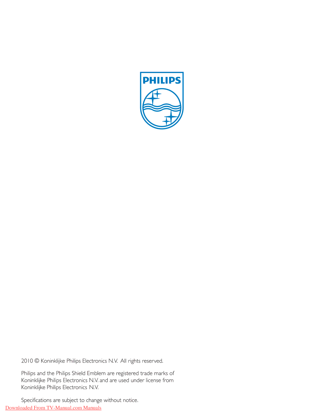 Philips BDL4681XU user manual 