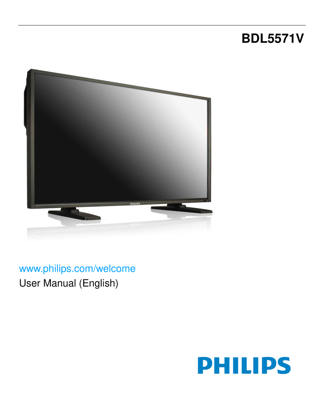 Philips BDL5571V user manual 