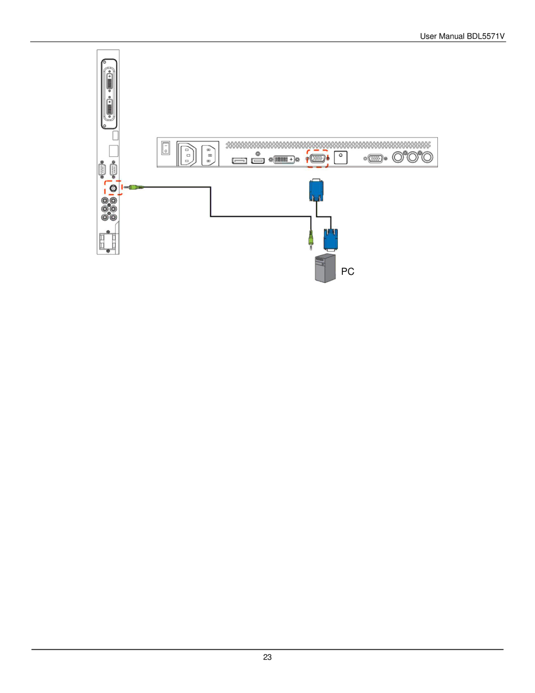 Philips BDL5571V user manual 