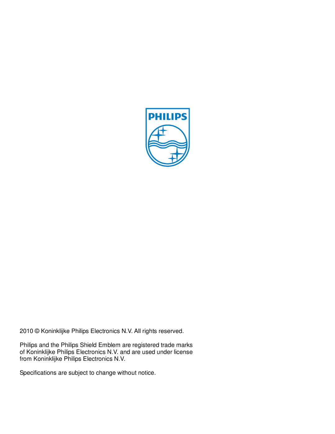 Philips BDL5571V user manual 