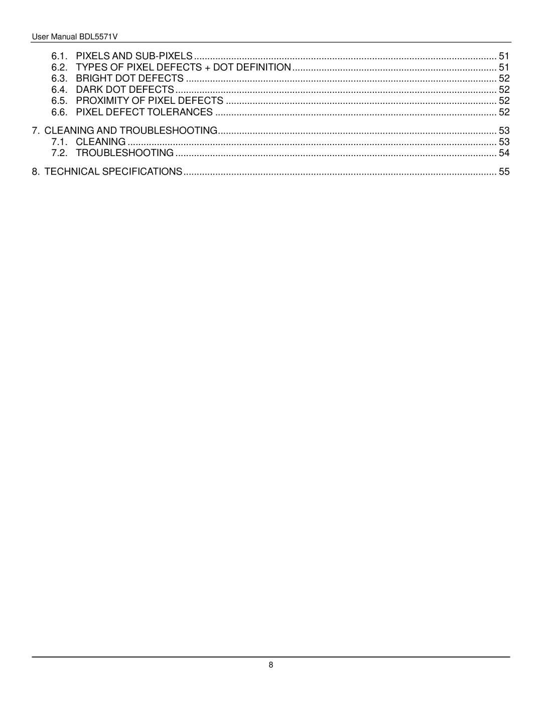 Philips BDL5571V user manual 