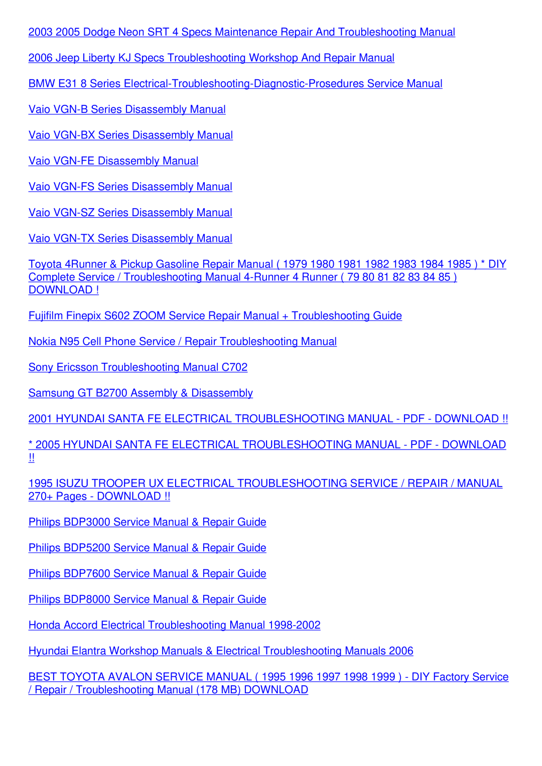 Philips BDP-7200 service manual Download 