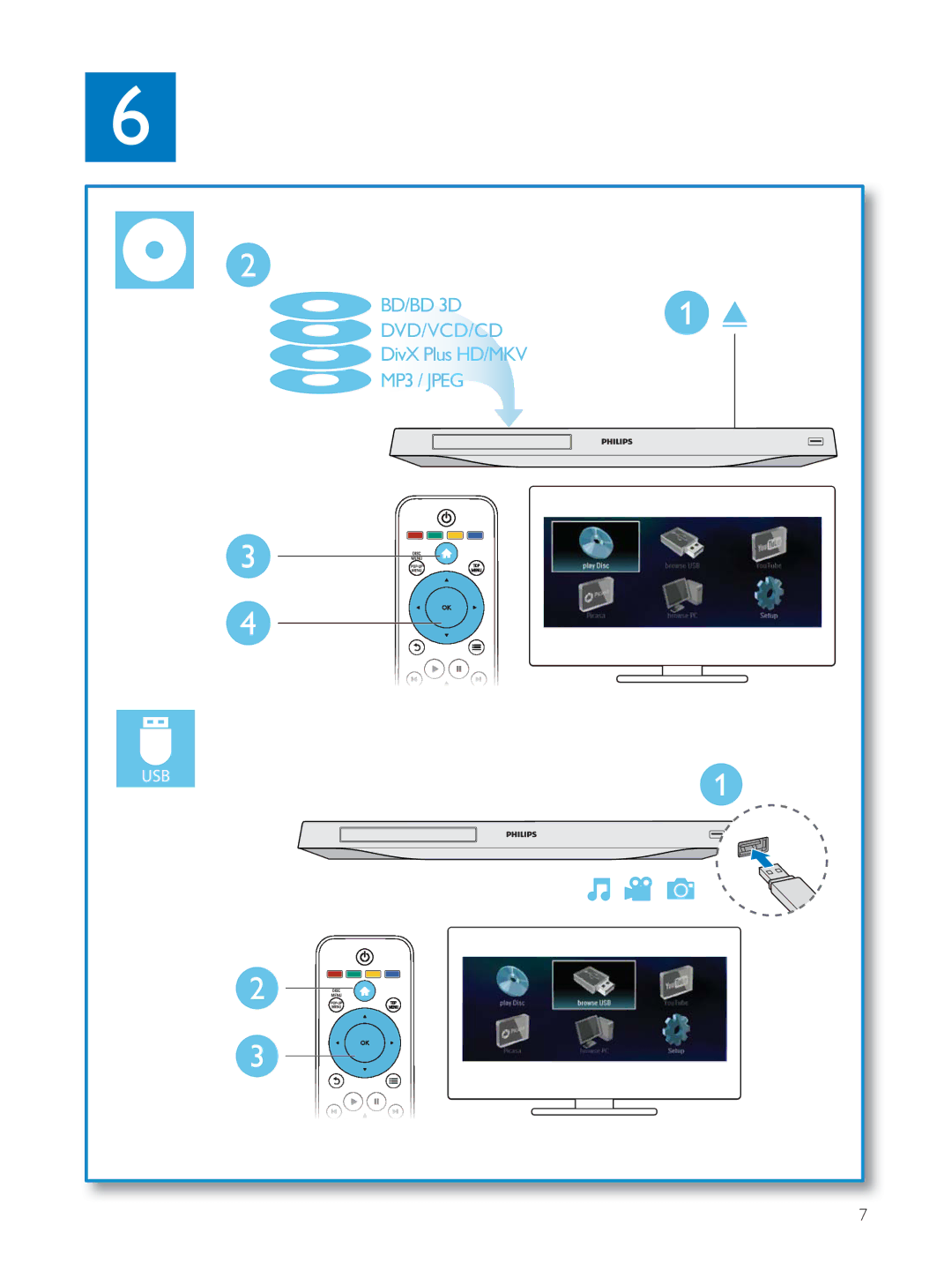 Philips BDP3380, BDP3390, BDP3382 user manual BD/BD 3D DVD/VCD/CD 